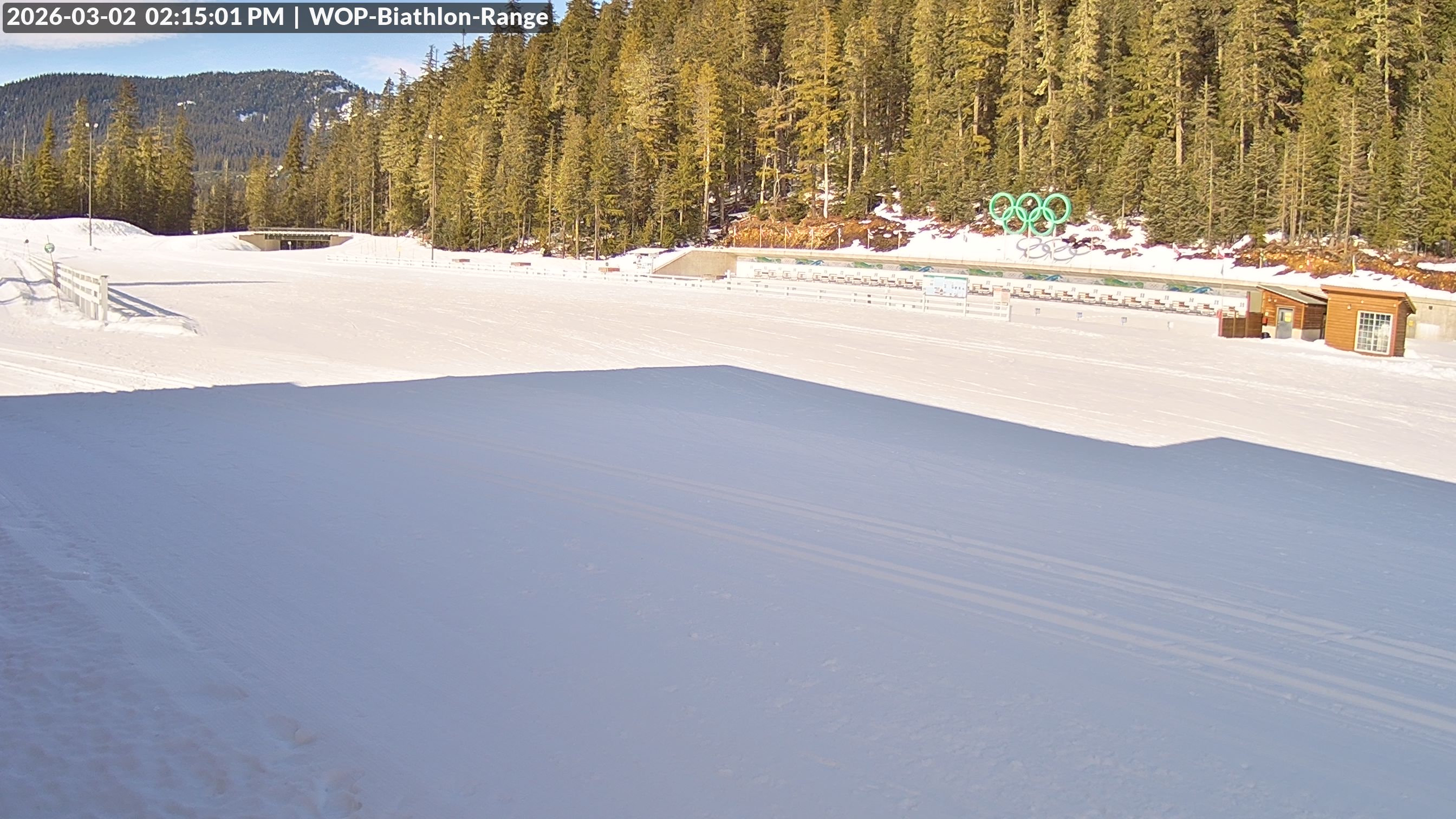 View looking North East to the Olympic Biathlon Range