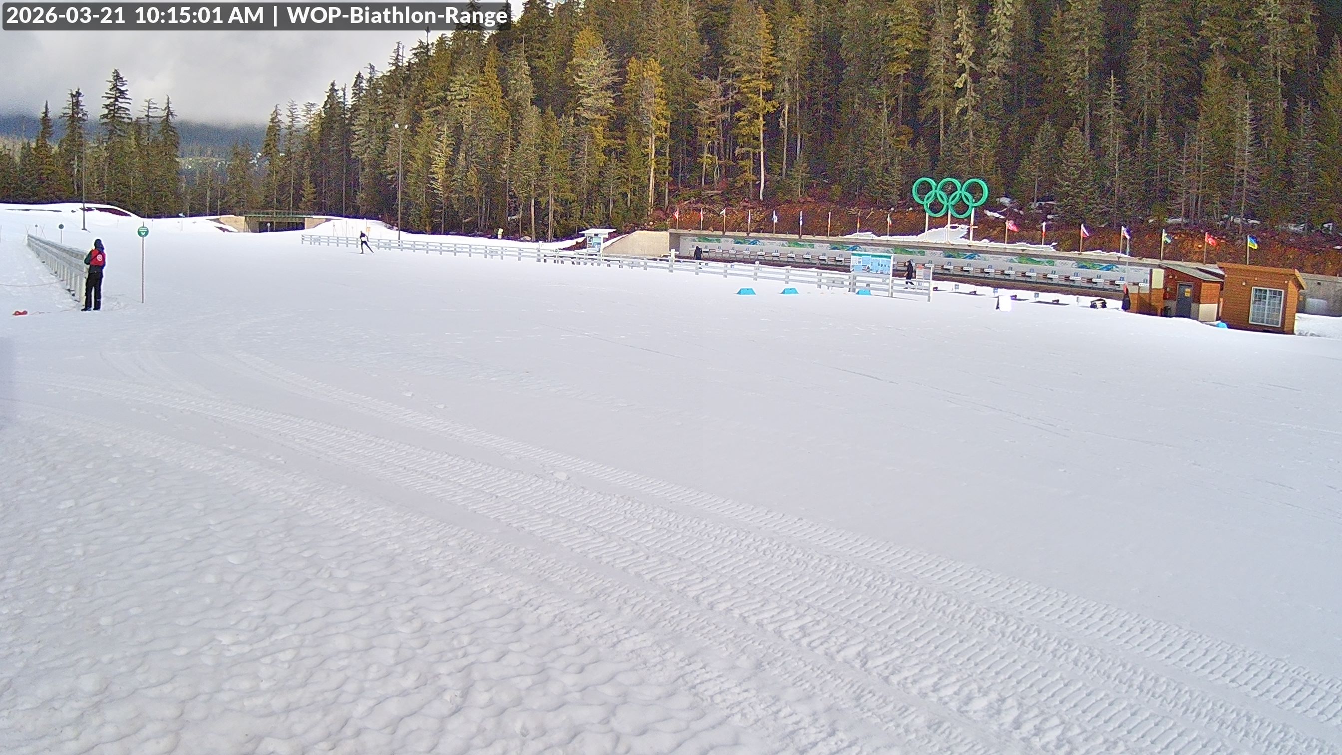 View looking North East to the Olympic Biathlon Range