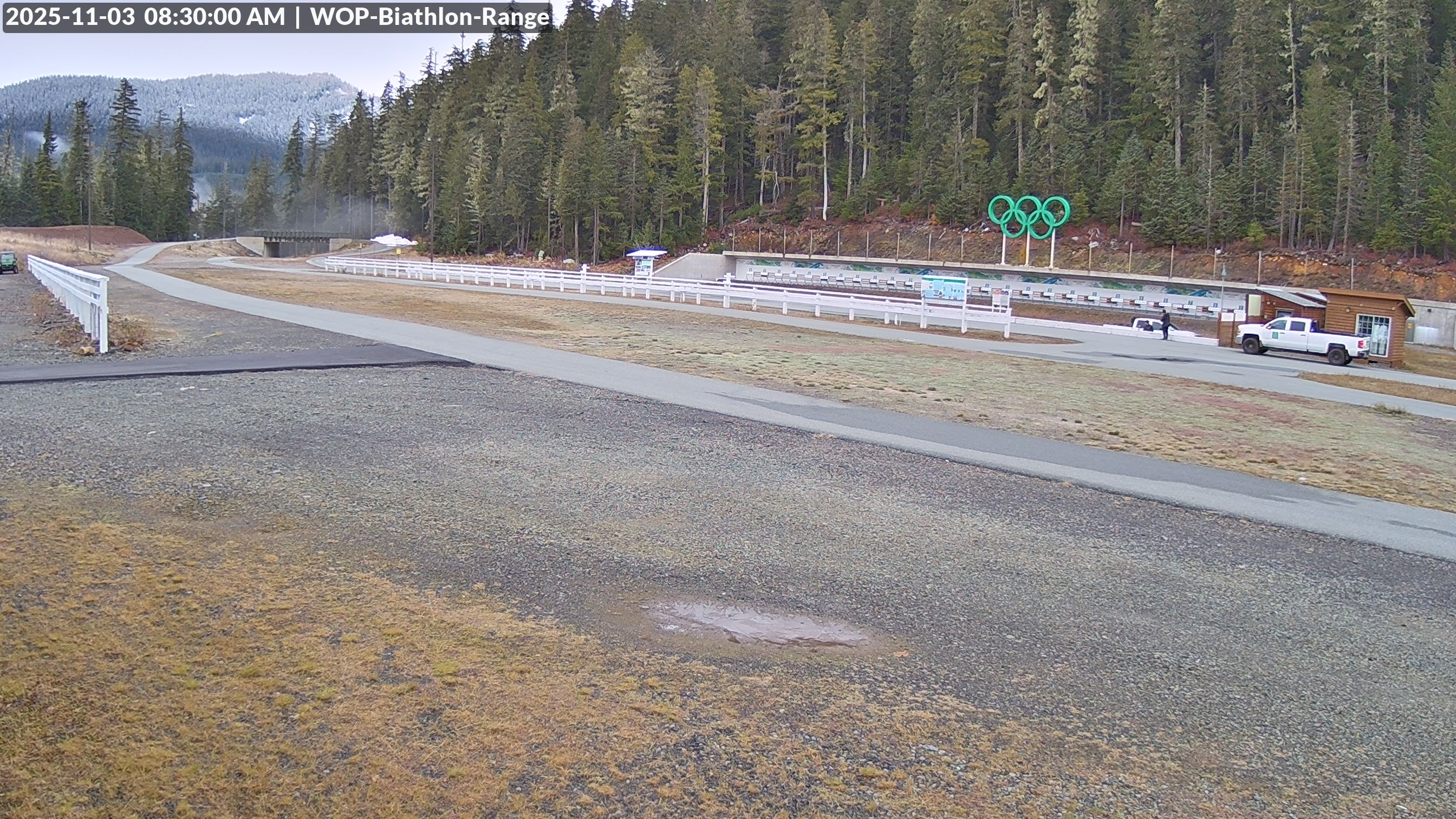 View looking North East to the Olympic Biathlon Range