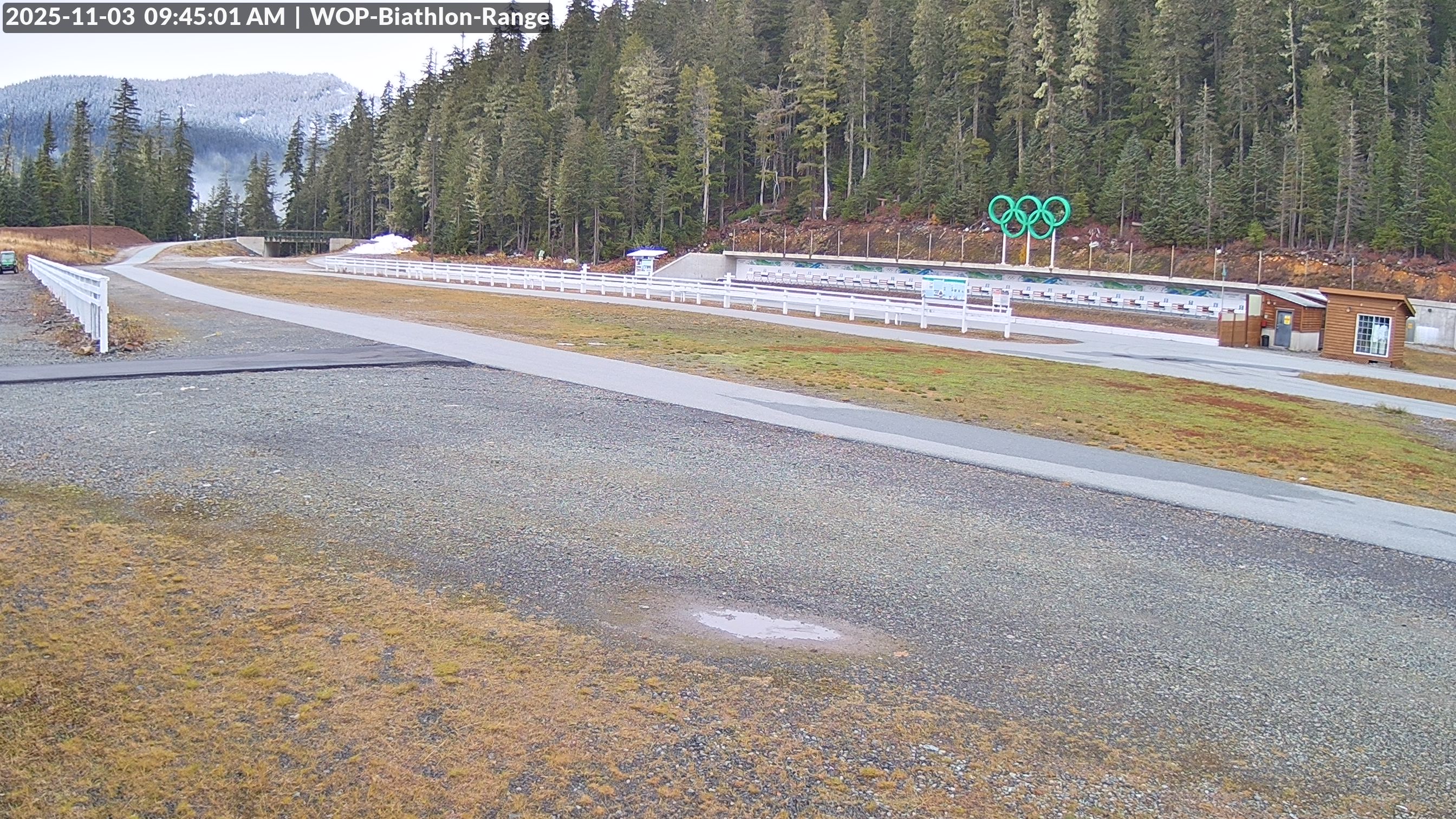 View looking North East to the Olympic Biathlon Range