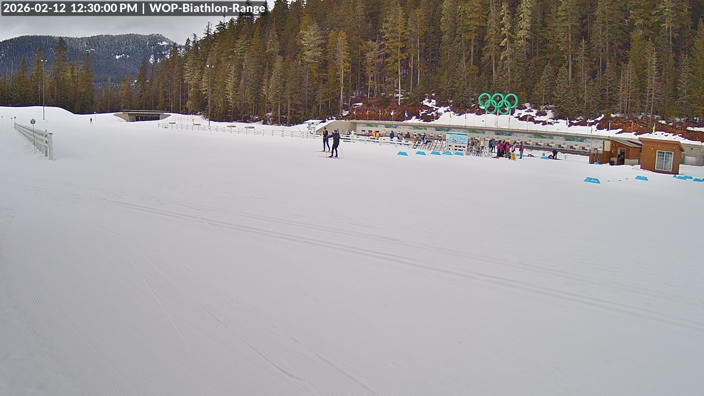 View looking North East to the Olympic Biathlon Range