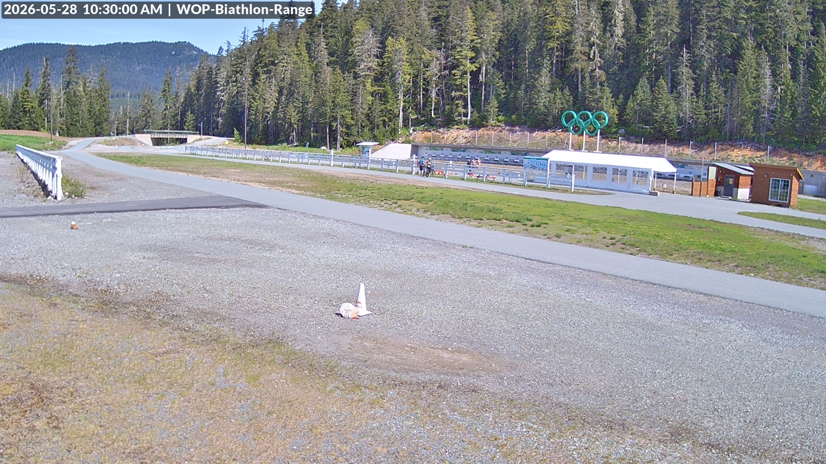 View looking North East to the Olympic Biathlon Range