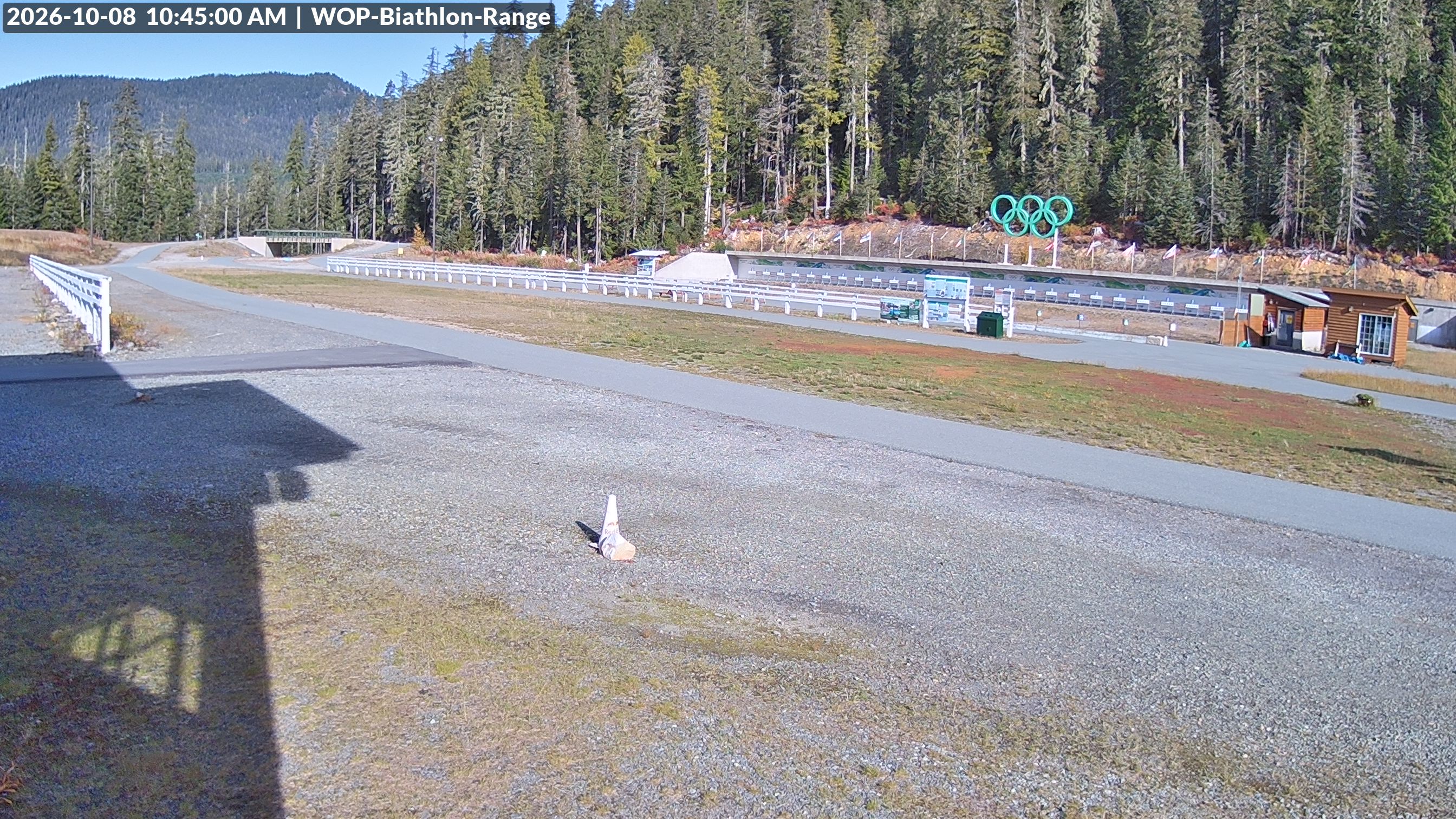 View looking North East to the Olympic Biathlon Range