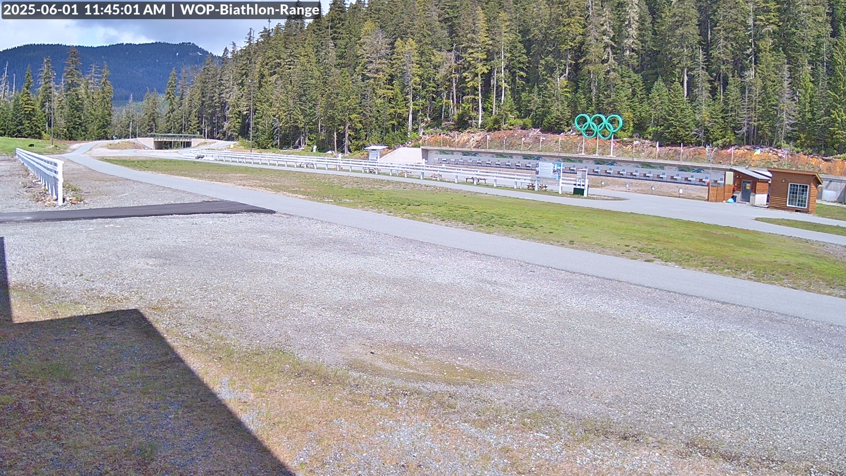 View looking North East to the Olympic Biathlon Range