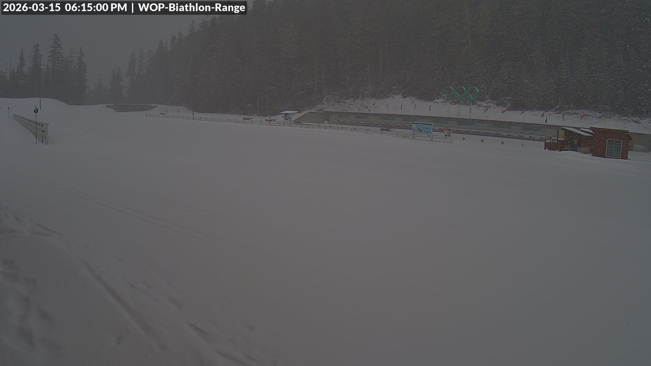 View looking North East to the Olympic Biathlon Range