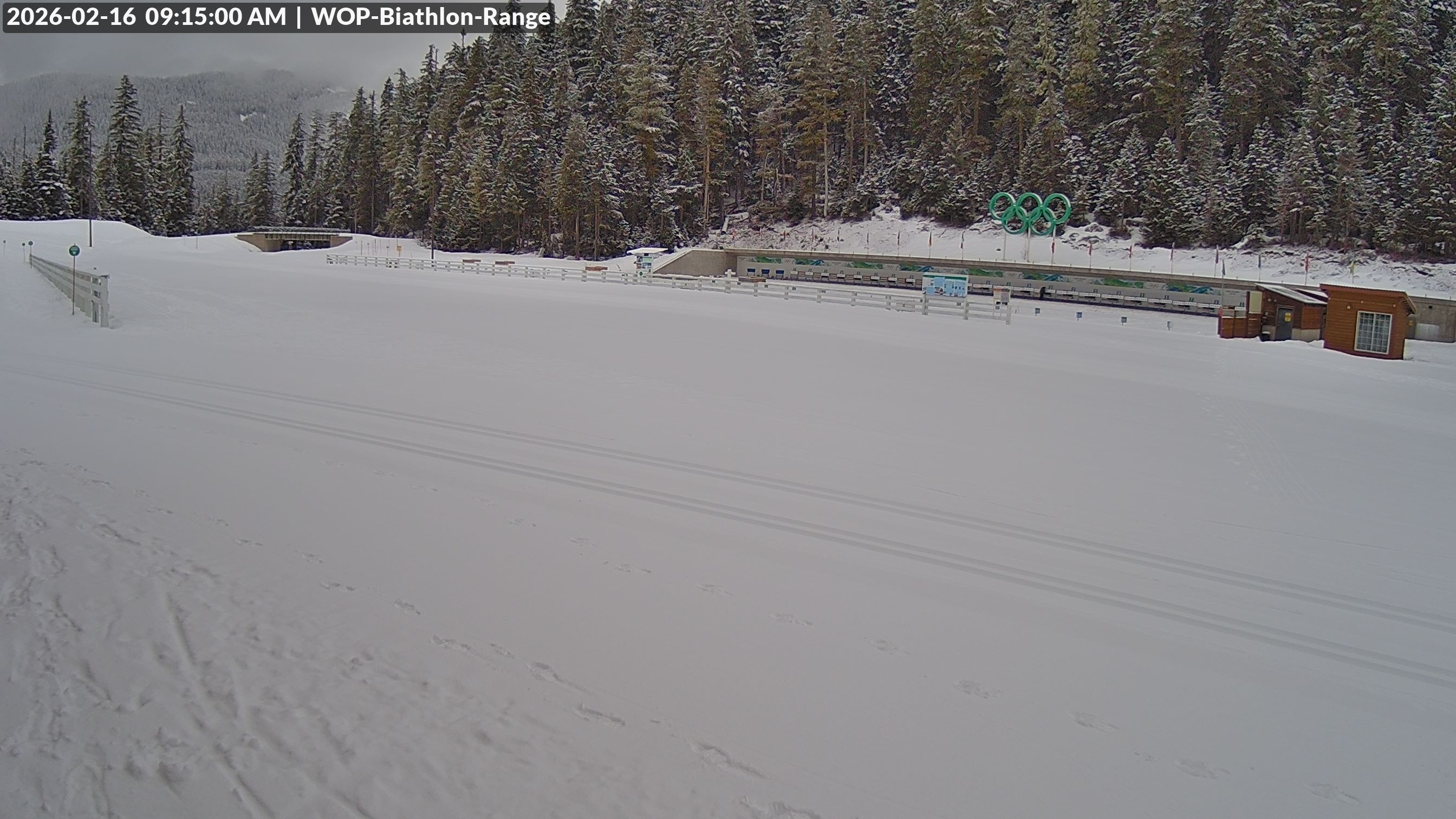 View looking North East to the Olympic Biathlon Range