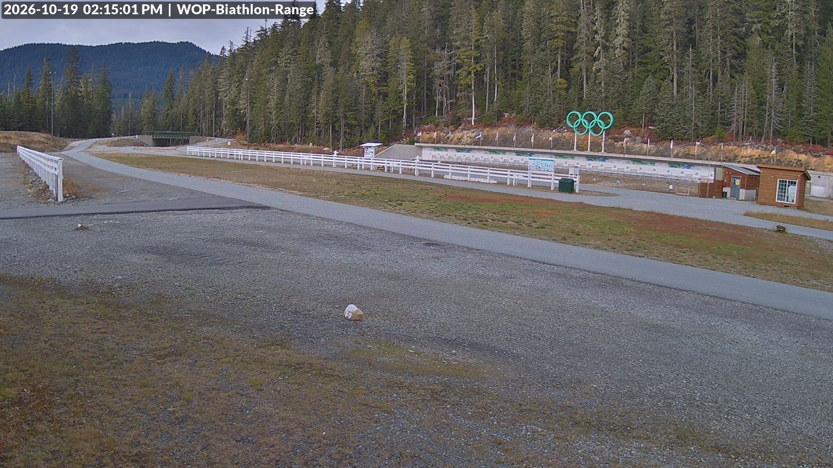 View looking North East to the Olympic Biathlon Range