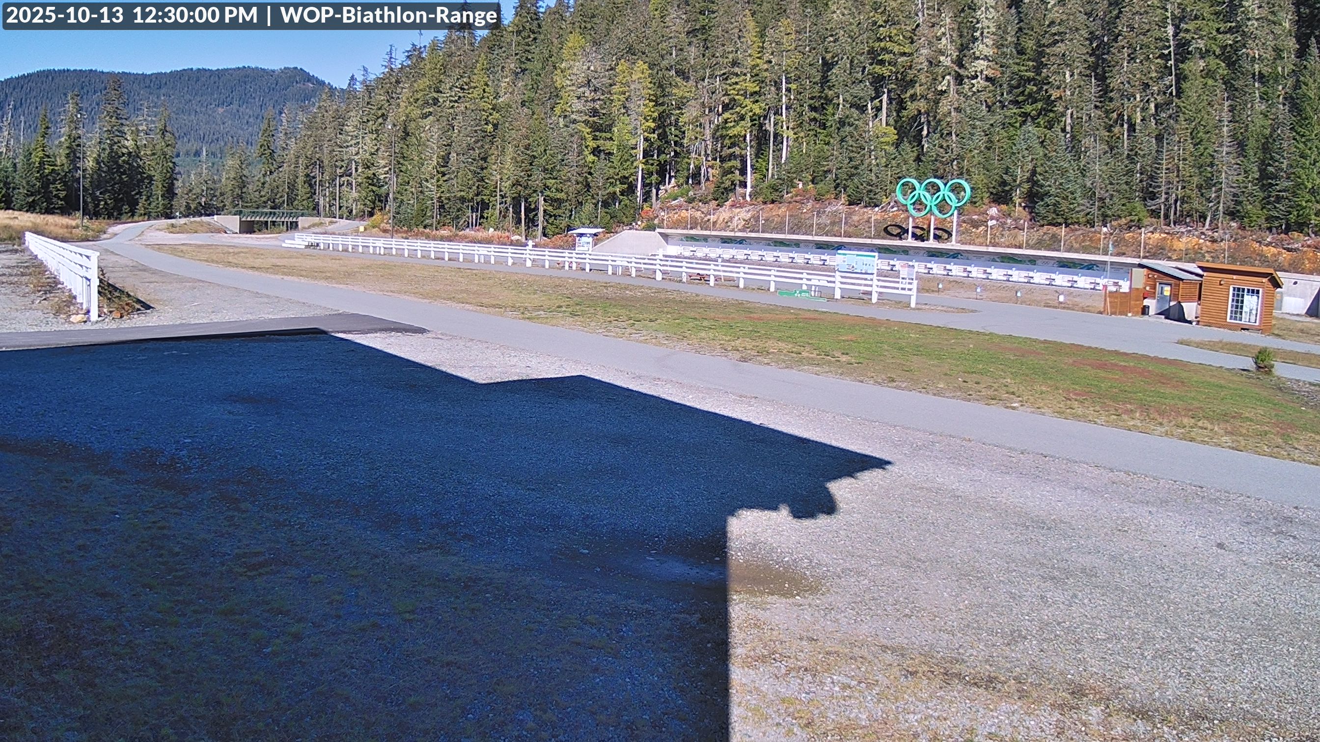 View looking North East to the Olympic Biathlon Range