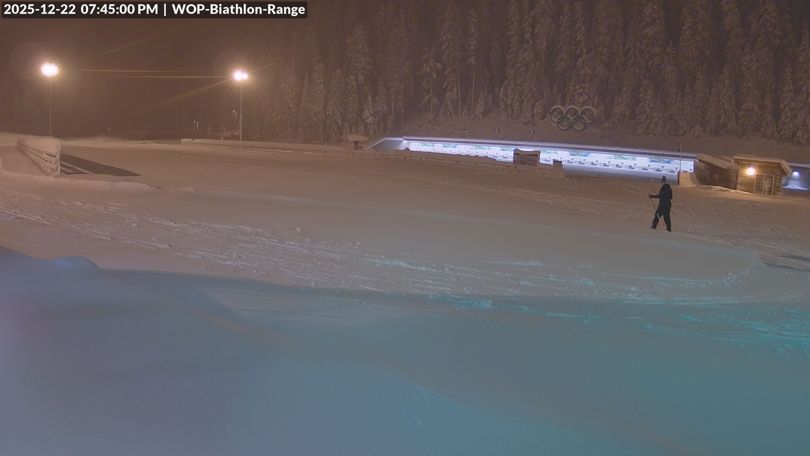 View looking North East to the Olympic Biathlon Range