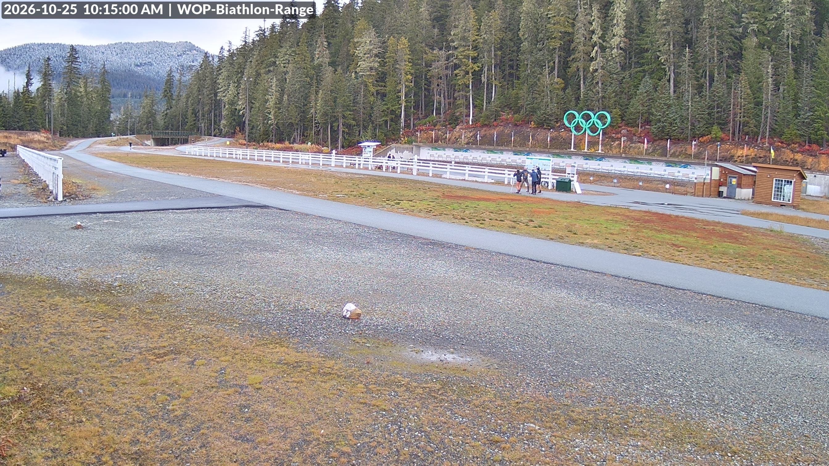 View looking North East to the Olympic Biathlon Range