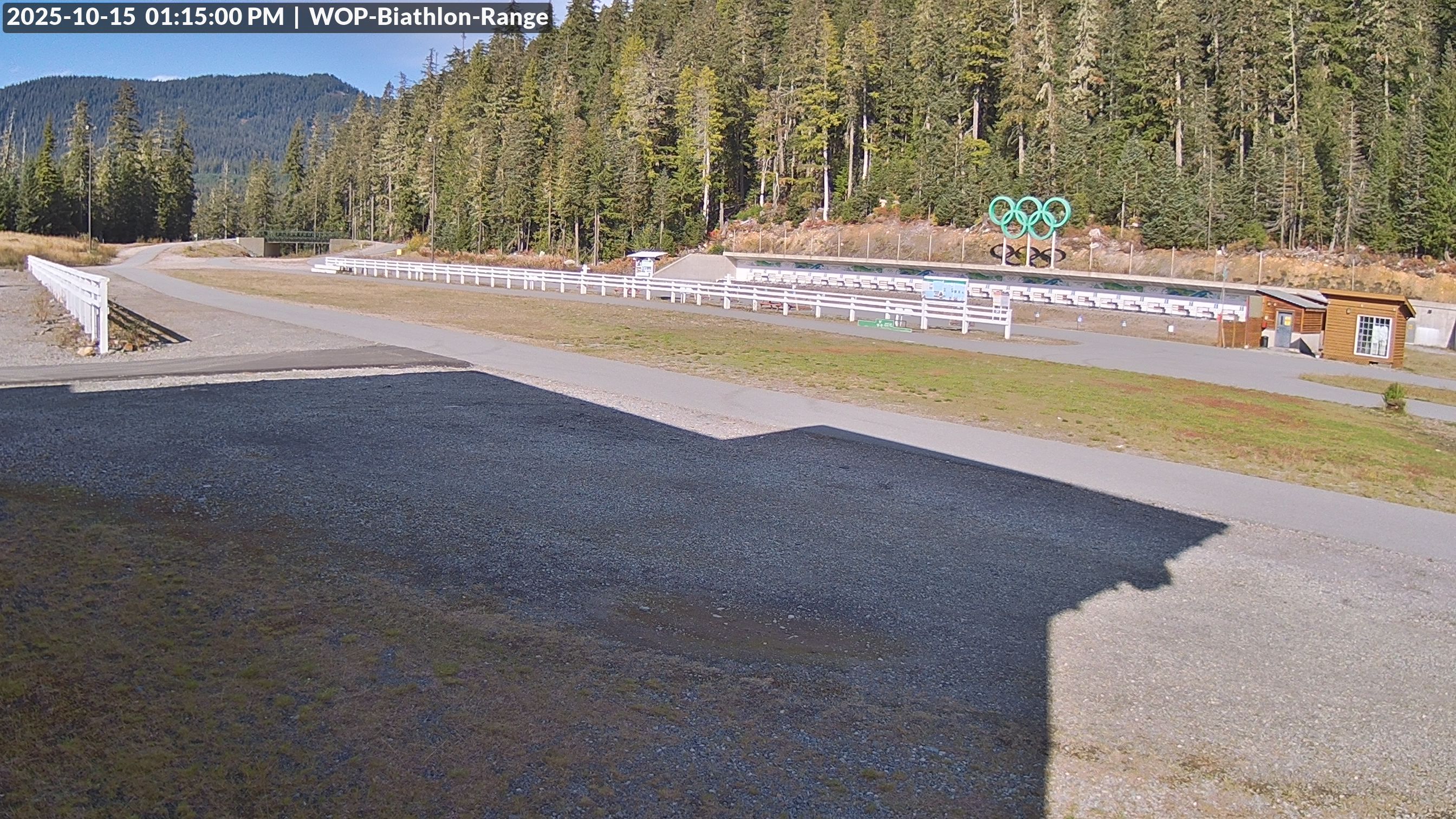 View looking North East to the Olympic Biathlon Range