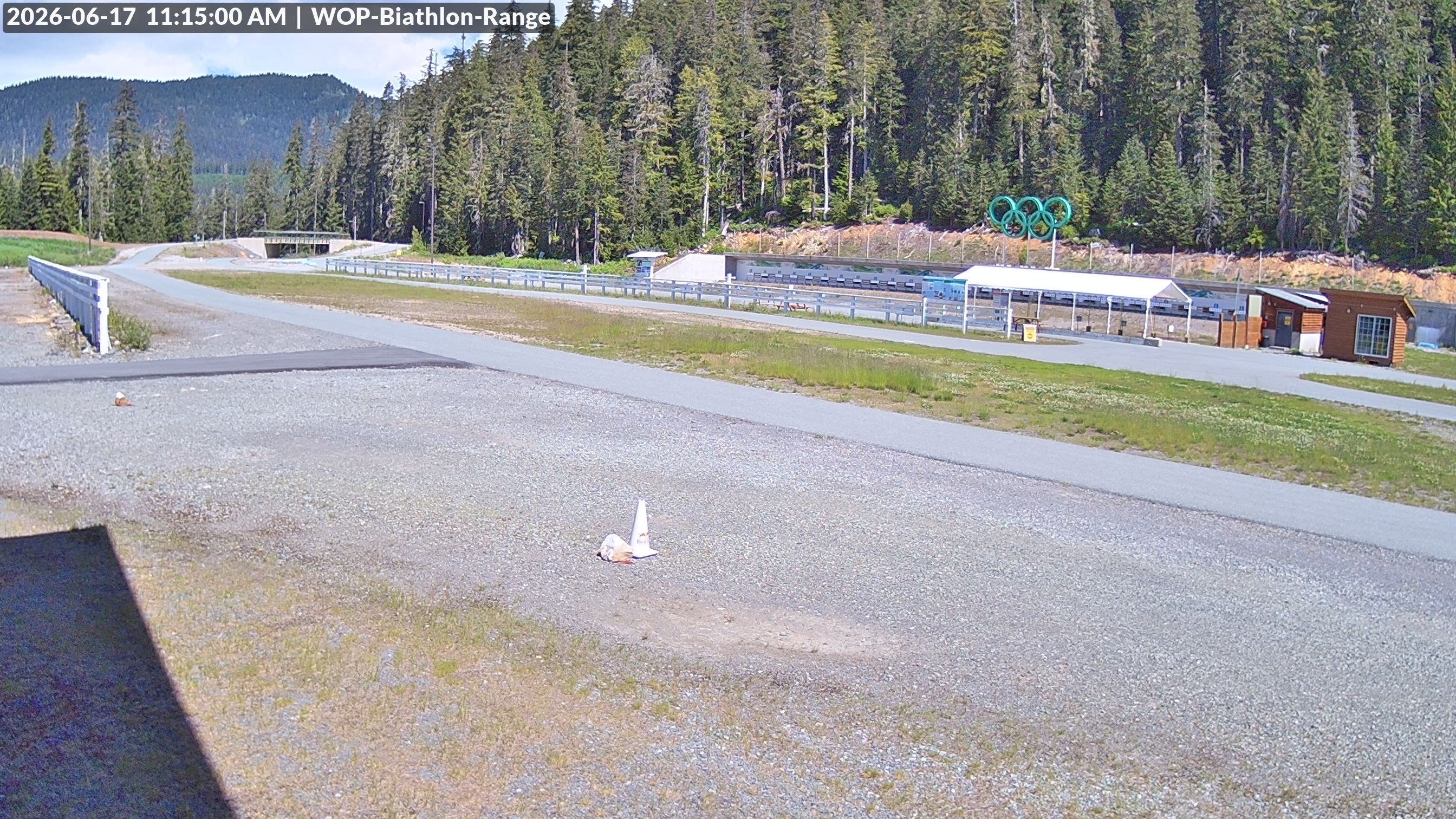 View looking North East to the Olympic Biathlon Range
