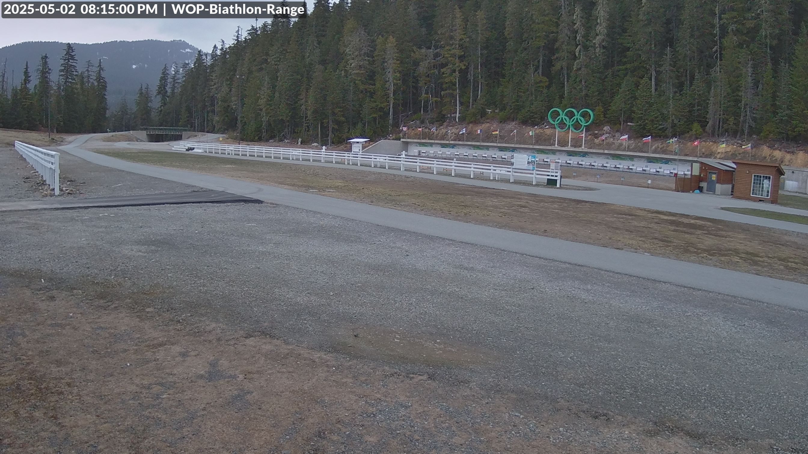 View looking North East to the Olympic Biathlon Range