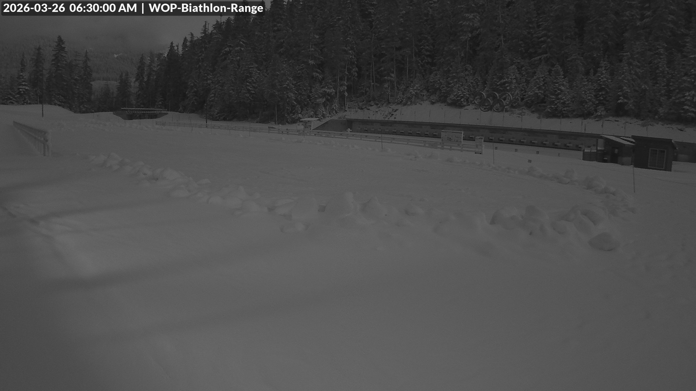 View looking North East to the Olympic Biathlon Range