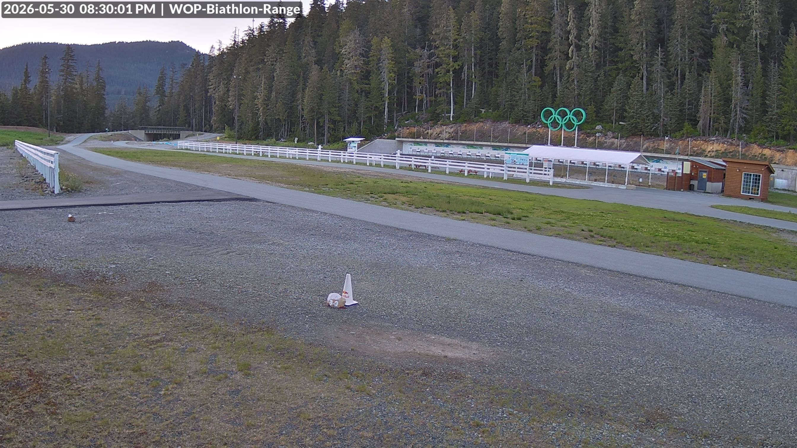 View looking North East to the Olympic Biathlon Range