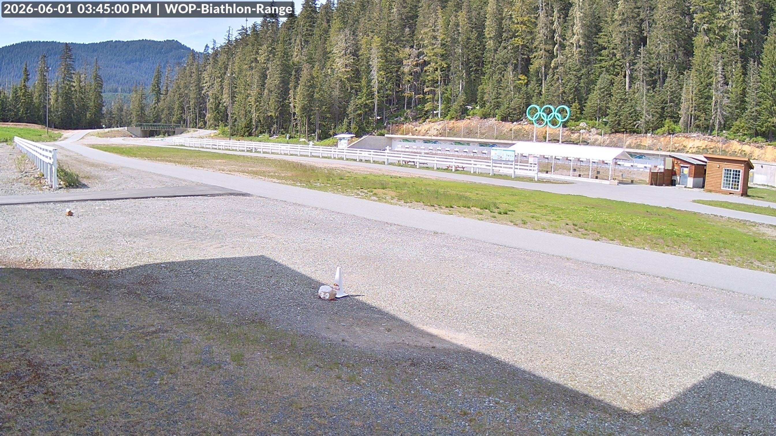 View looking North East to the Olympic Biathlon Range