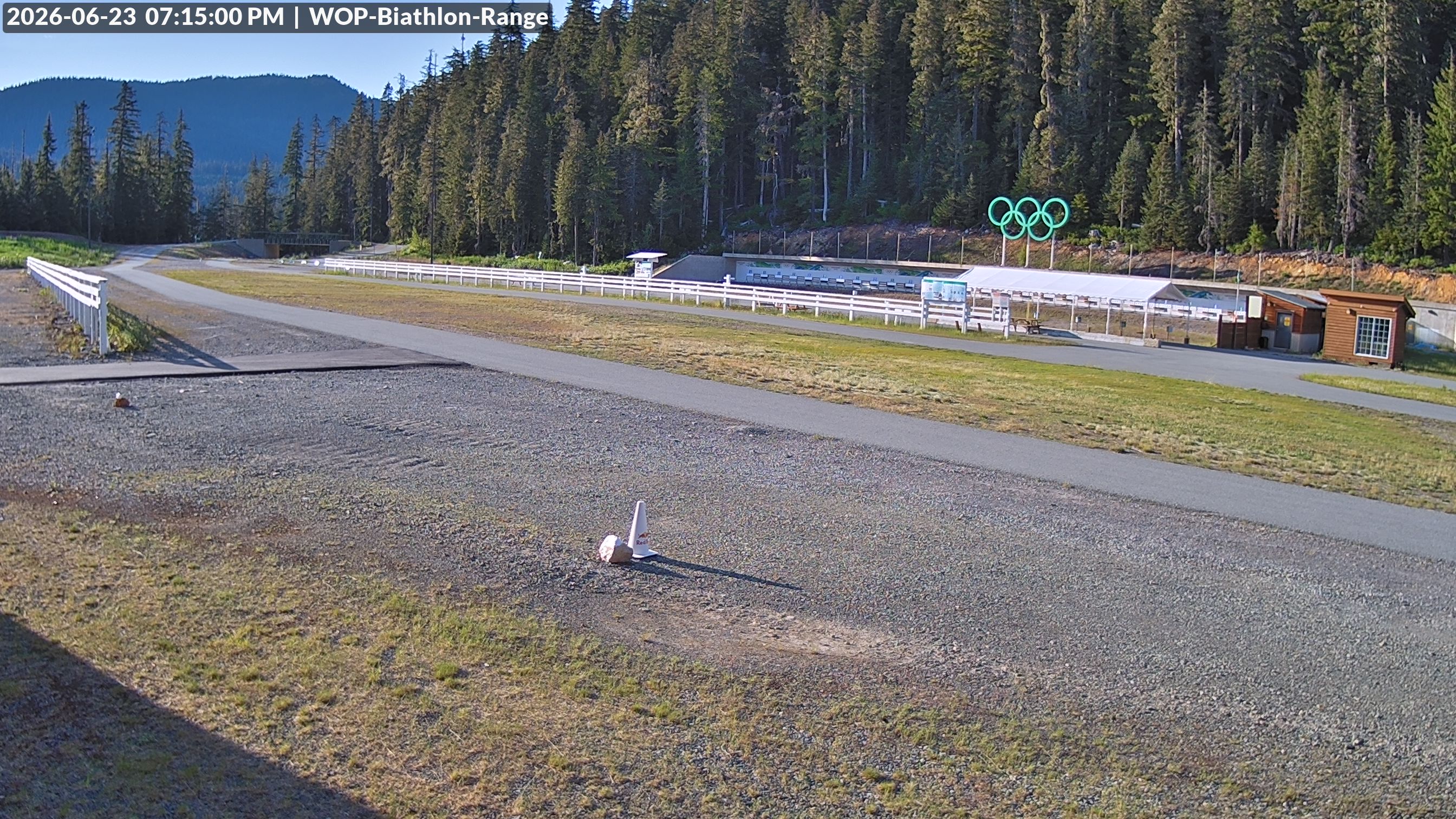 View looking North East to the Olympic Biathlon Range