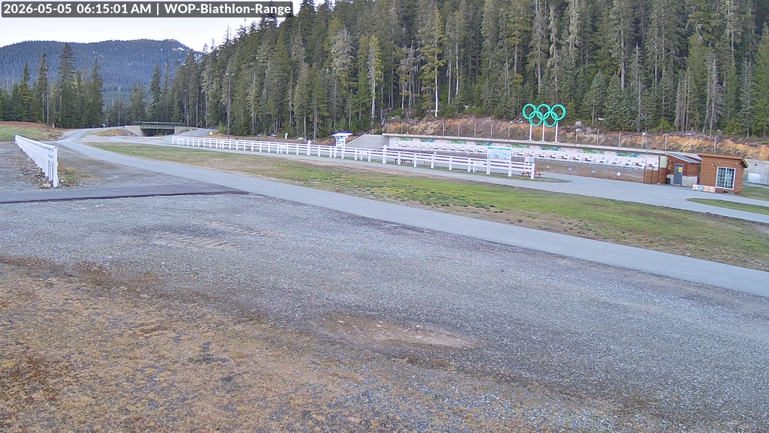 View looking North East to the Olympic Biathlon Range