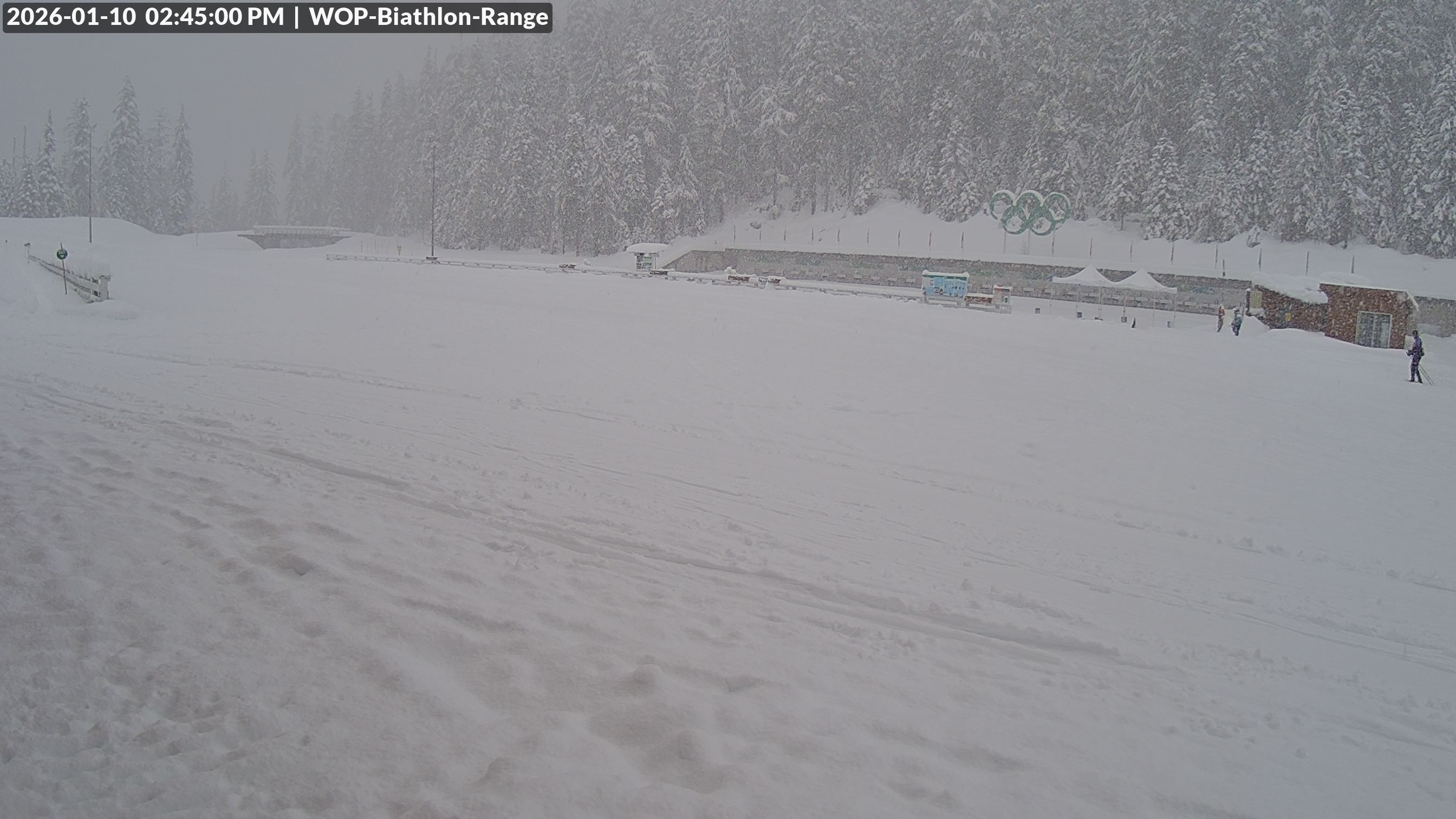 View looking North East to the Olympic Biathlon Range