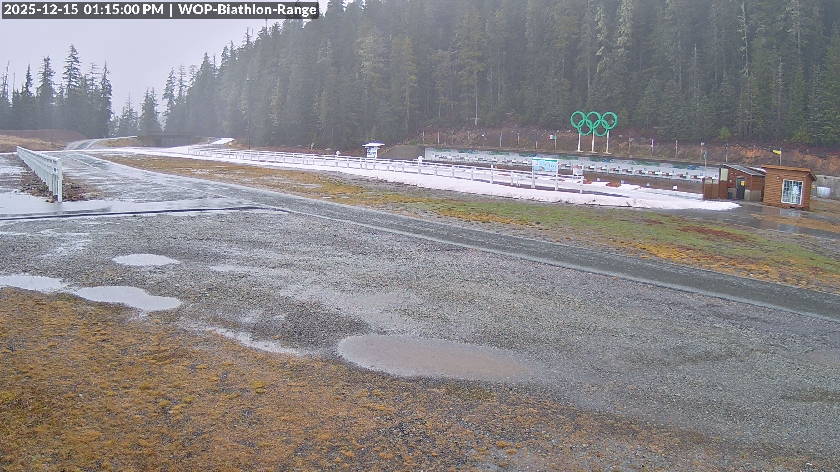 View looking North East to the Olympic Biathlon Range
