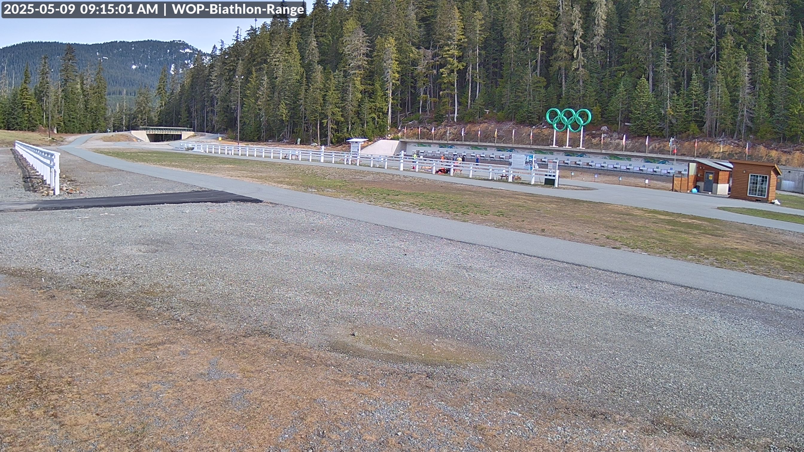 View looking North East to the Olympic Biathlon Range