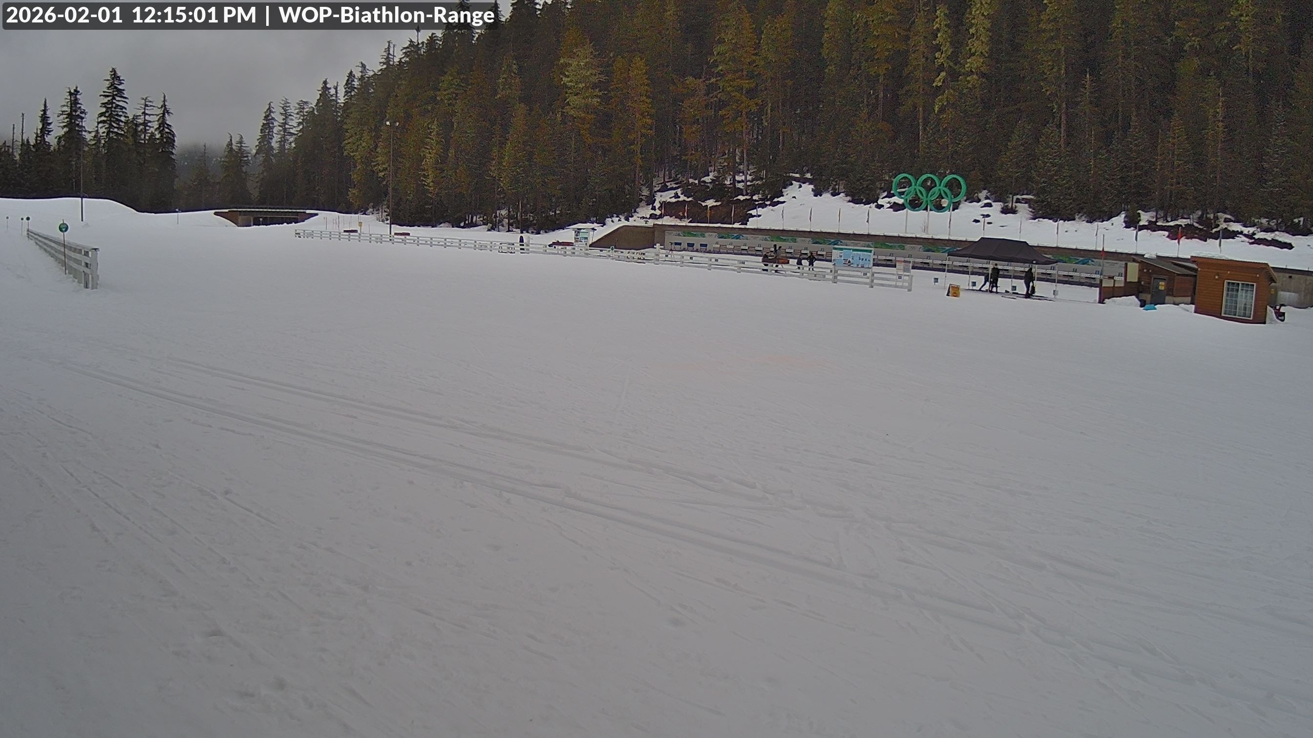 View looking North East to the Olympic Biathlon Range
