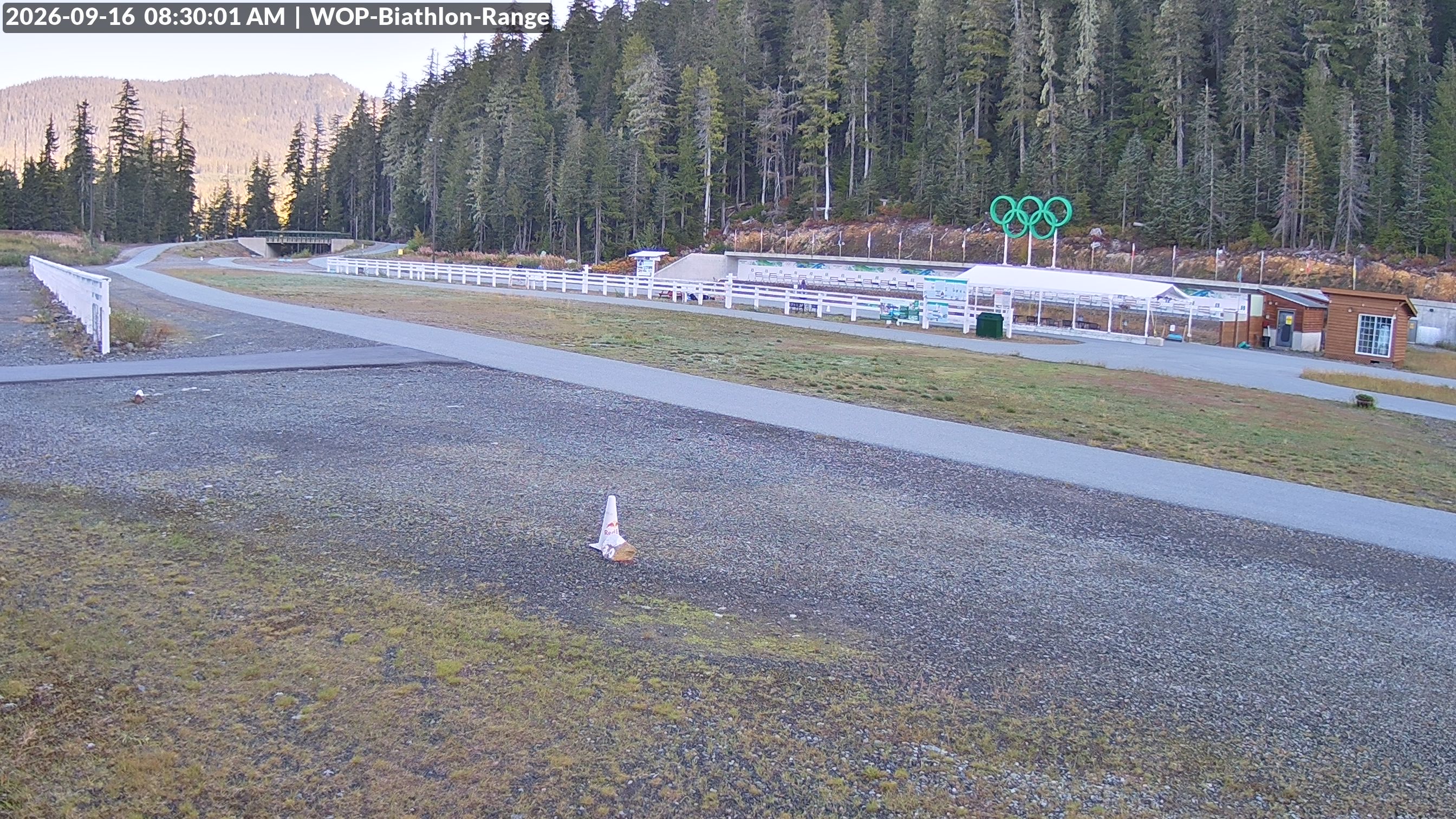 View looking North East to the Olympic Biathlon Range