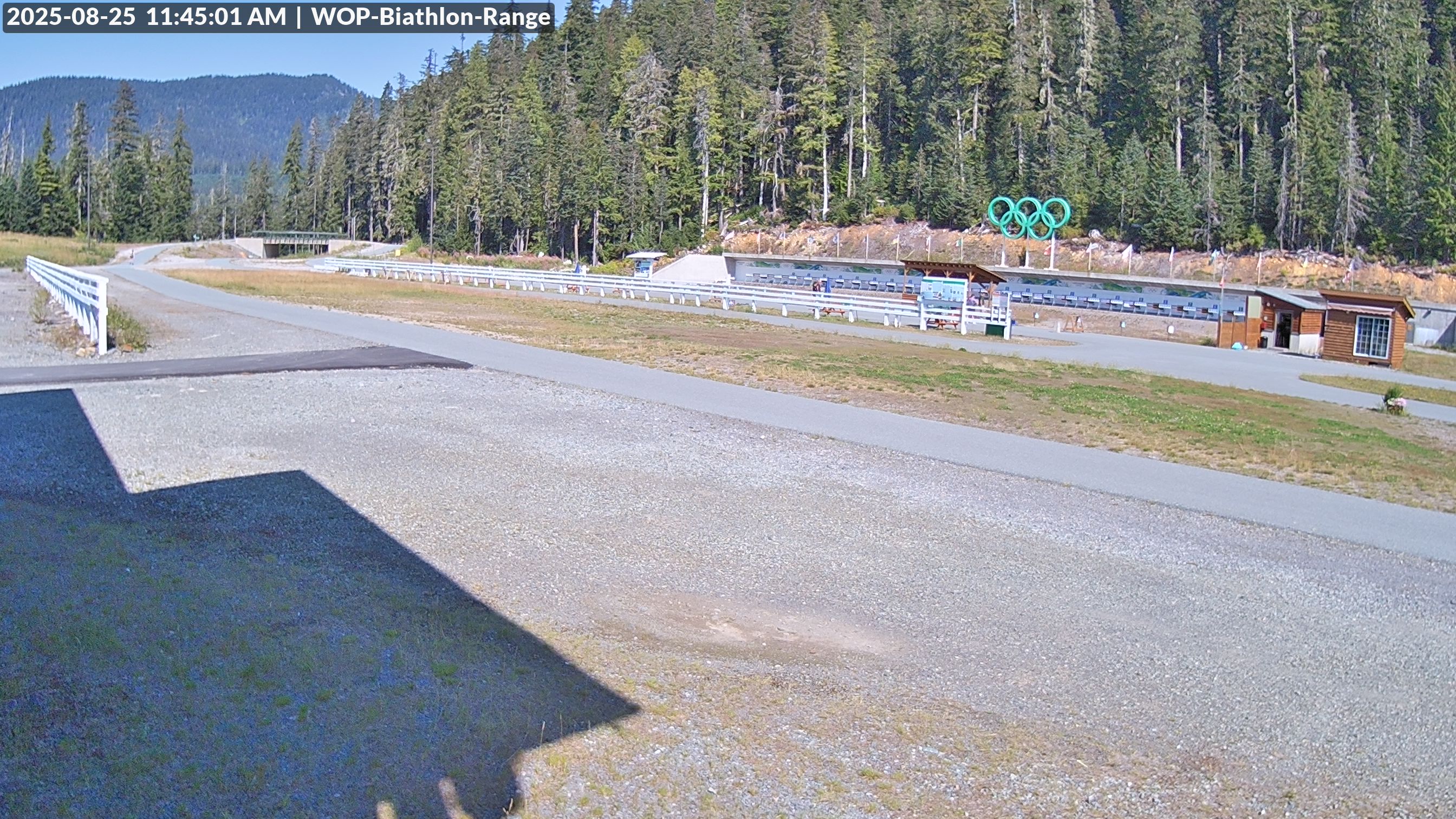 View looking North East to the Olympic Biathlon Range