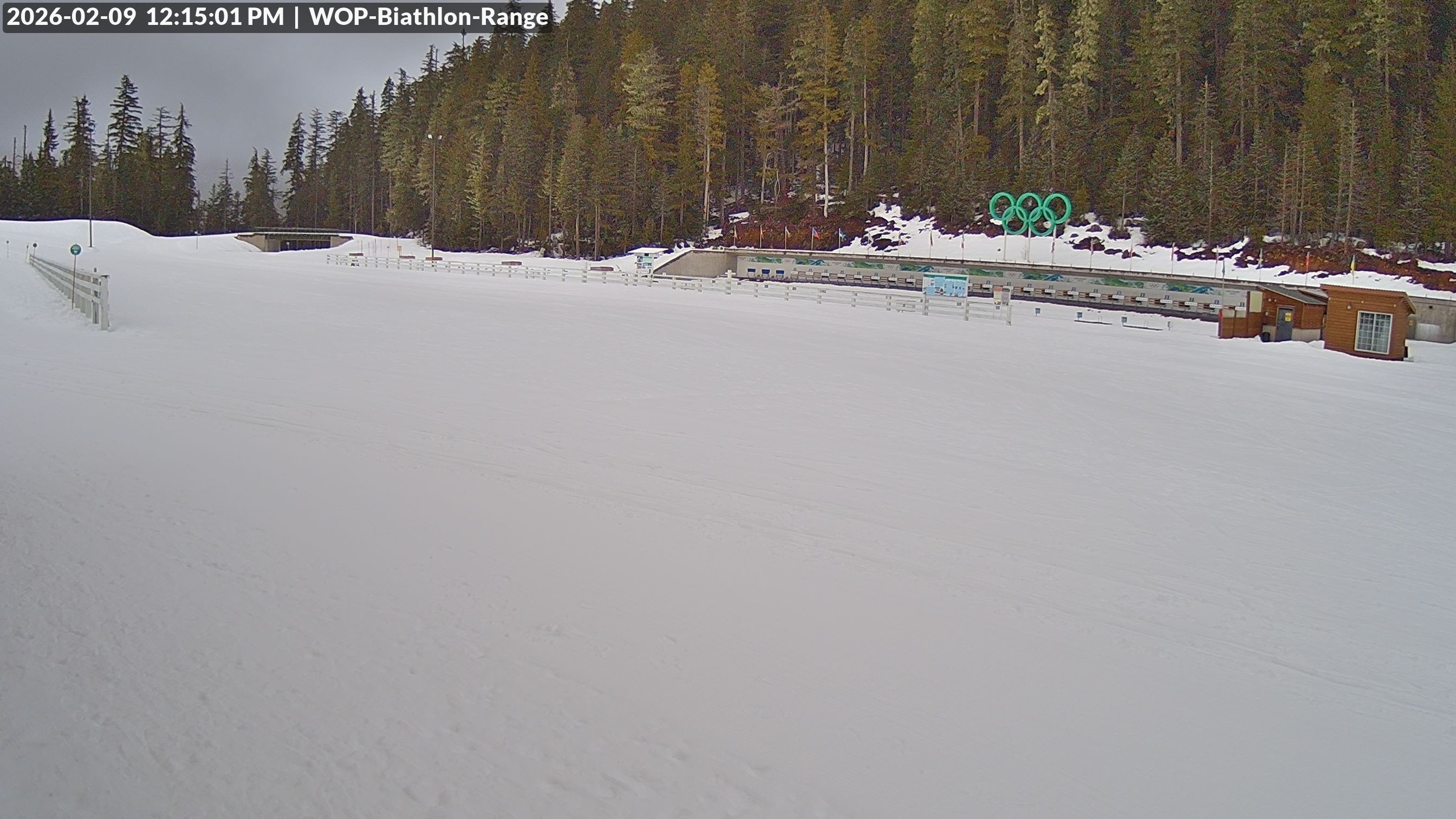 View looking North East to the Olympic Biathlon Range