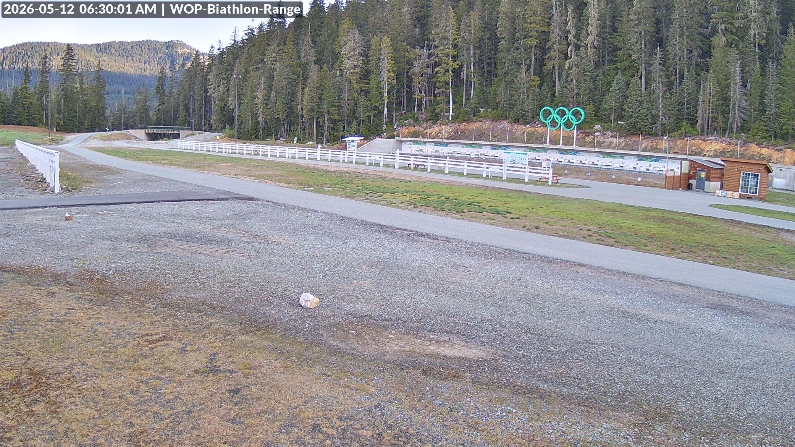 View looking North East to the Olympic Biathlon Range