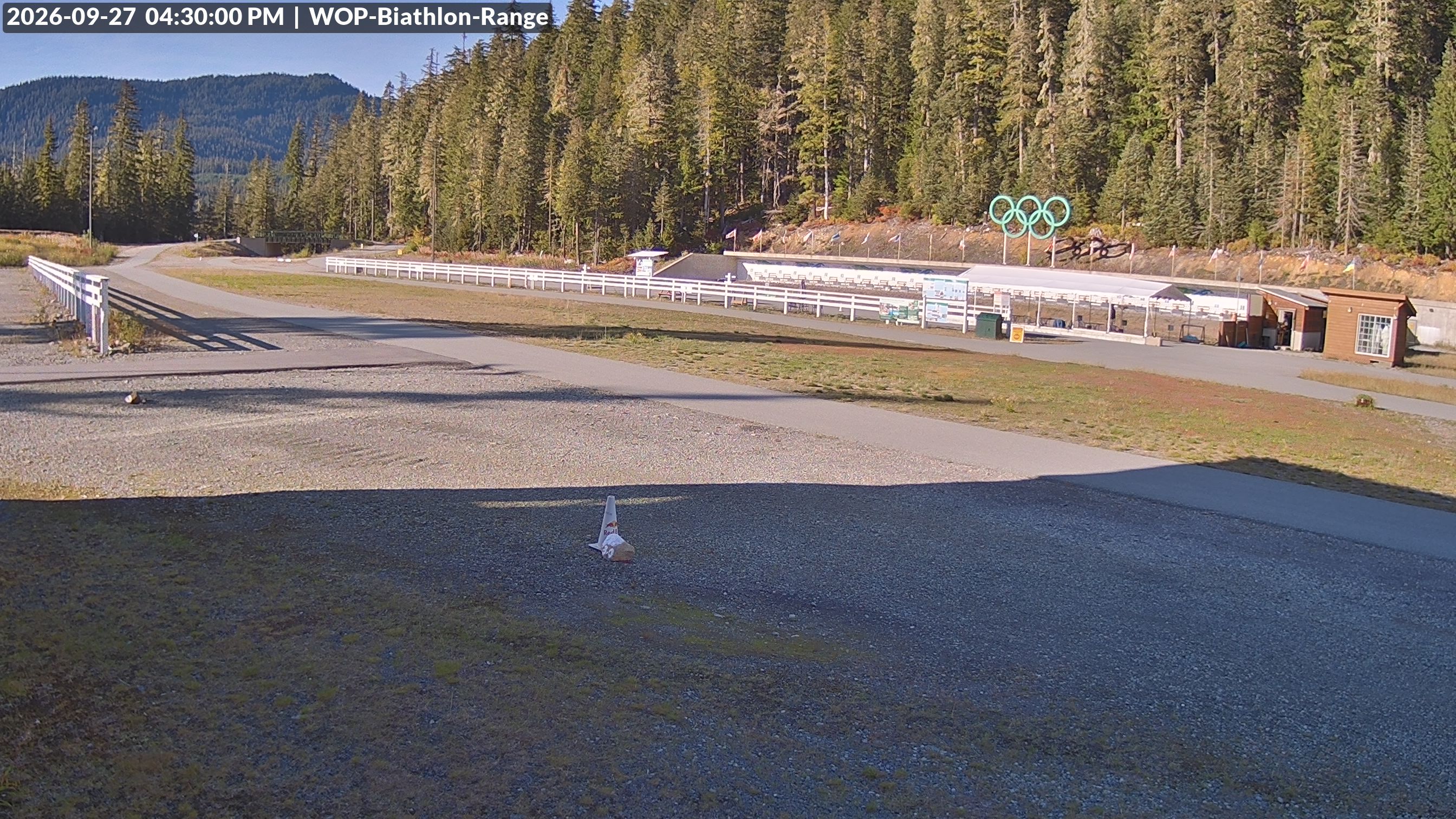 View looking North East to the Olympic Biathlon Range