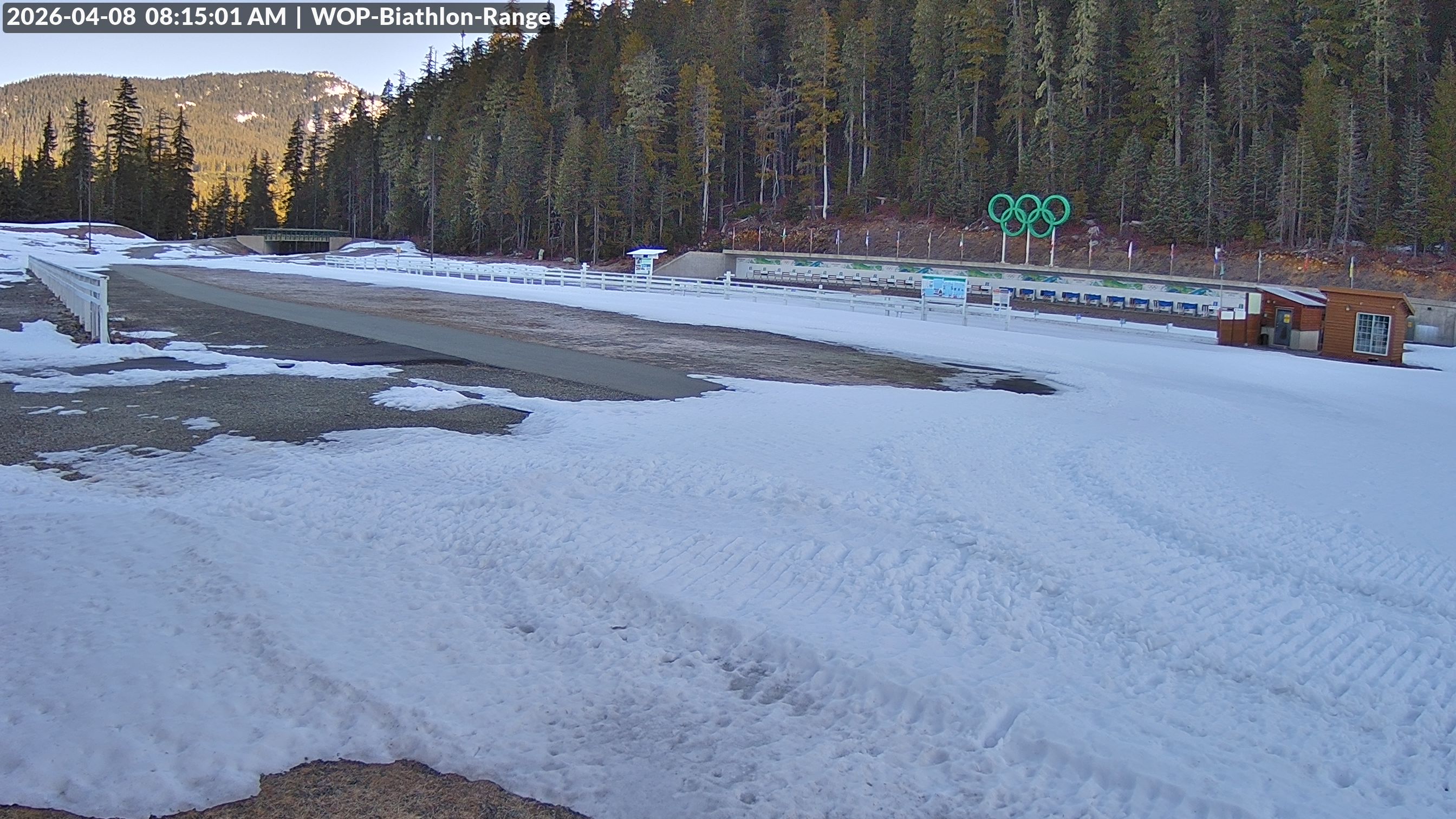 View looking North East to the Olympic Biathlon Range