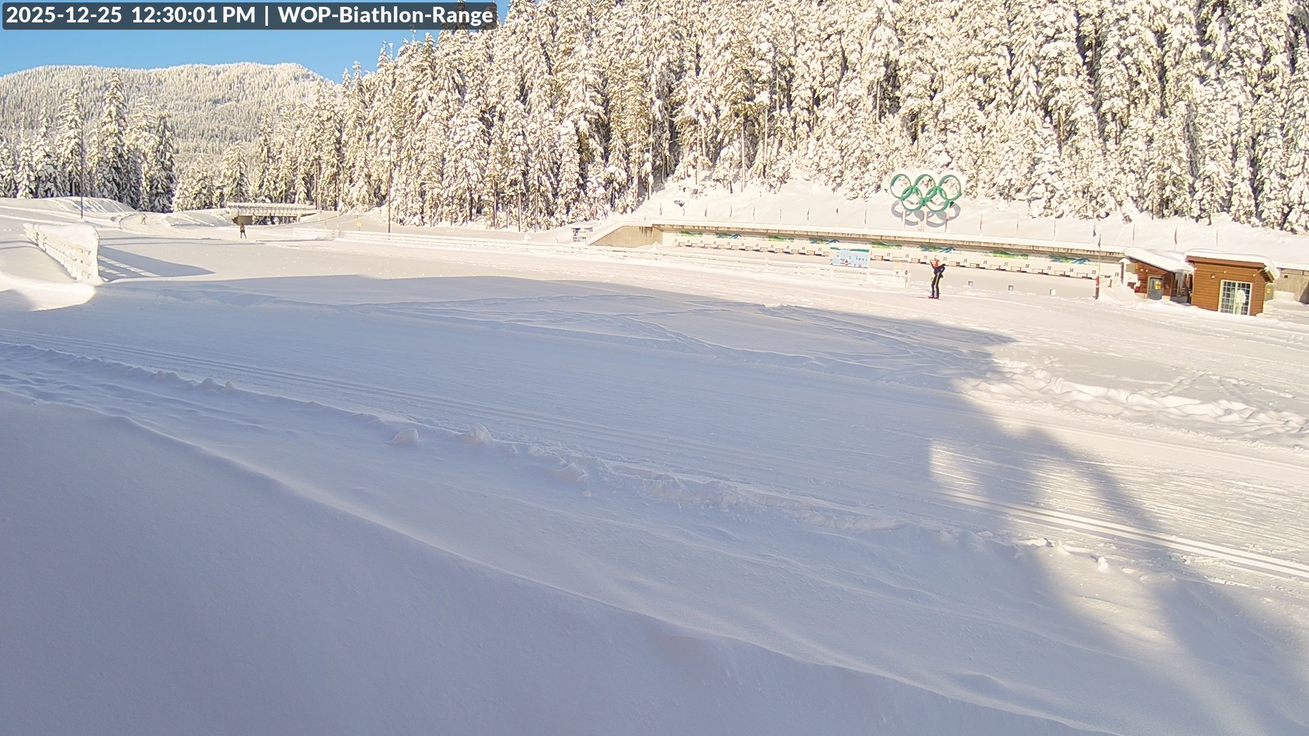View looking North East to the Olympic Biathlon Range