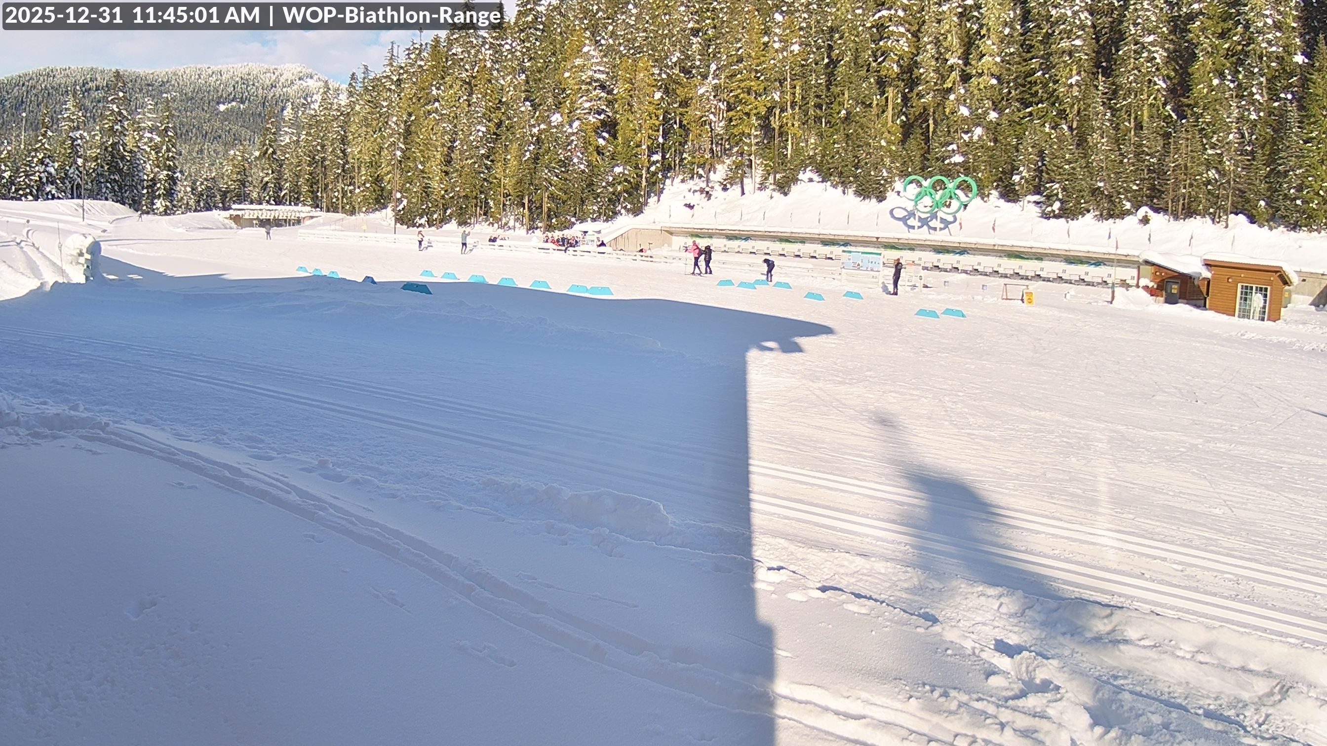 View looking North East to the Olympic Biathlon Range