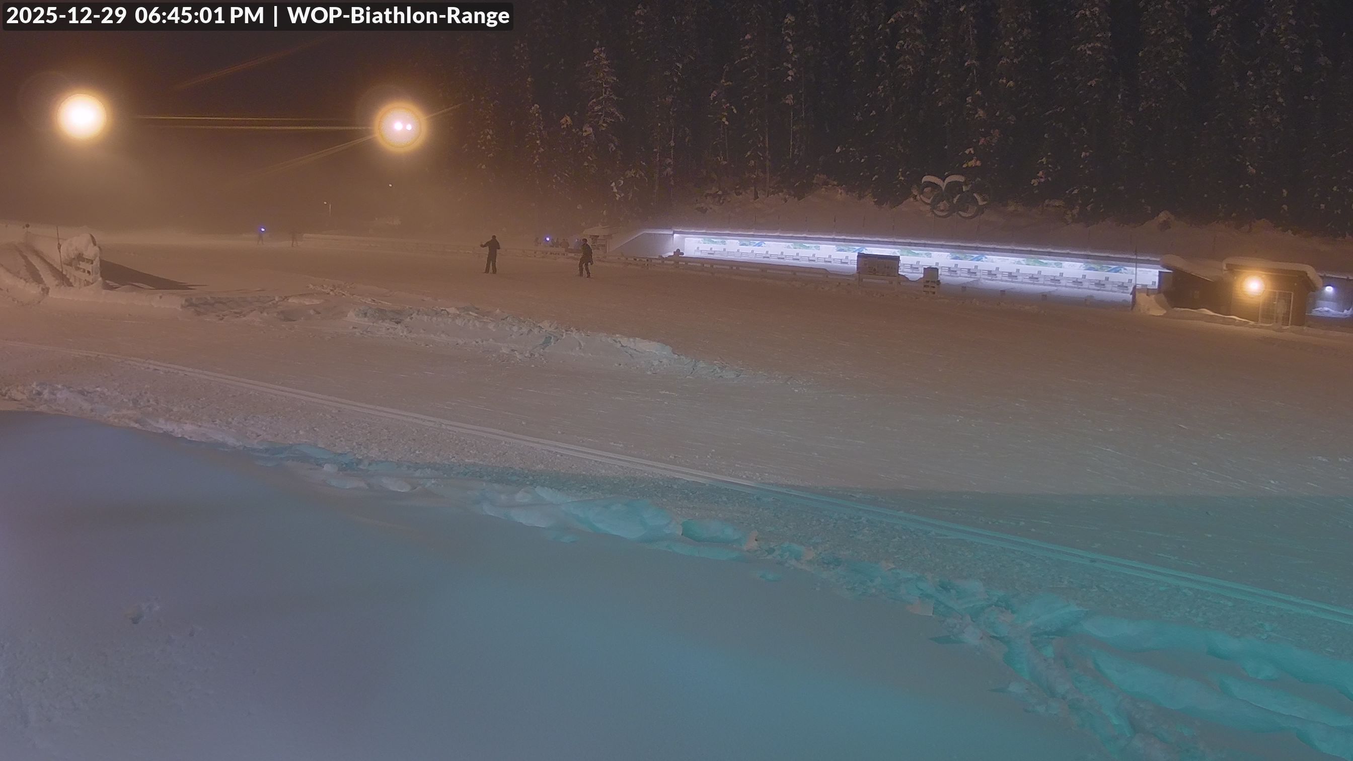 View looking North East to the Olympic Biathlon Range