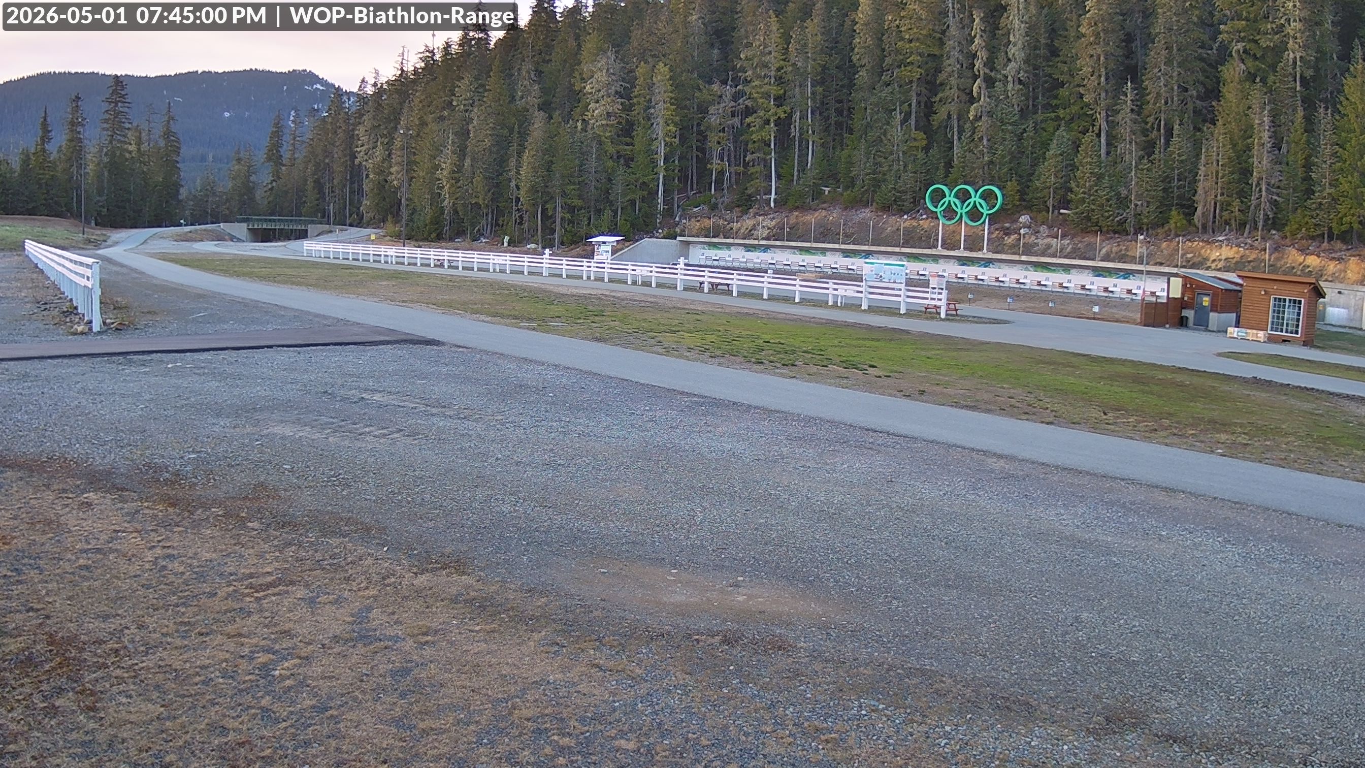 View looking North East to the Olympic Biathlon Range