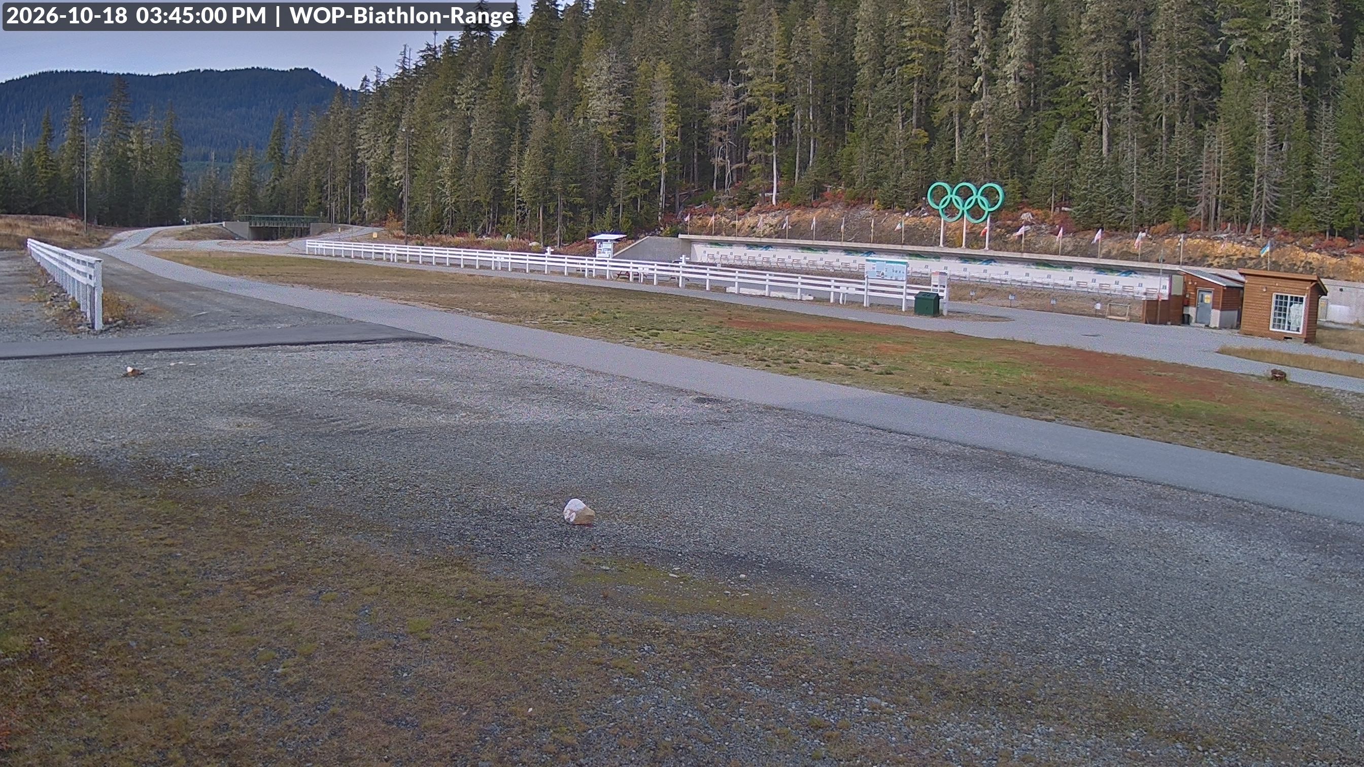 View looking North East to the Olympic Biathlon Range