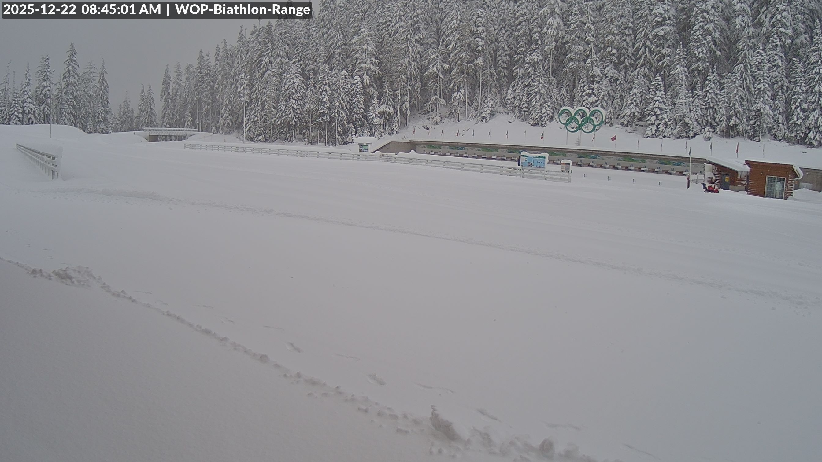 View looking North East to the Olympic Biathlon Range