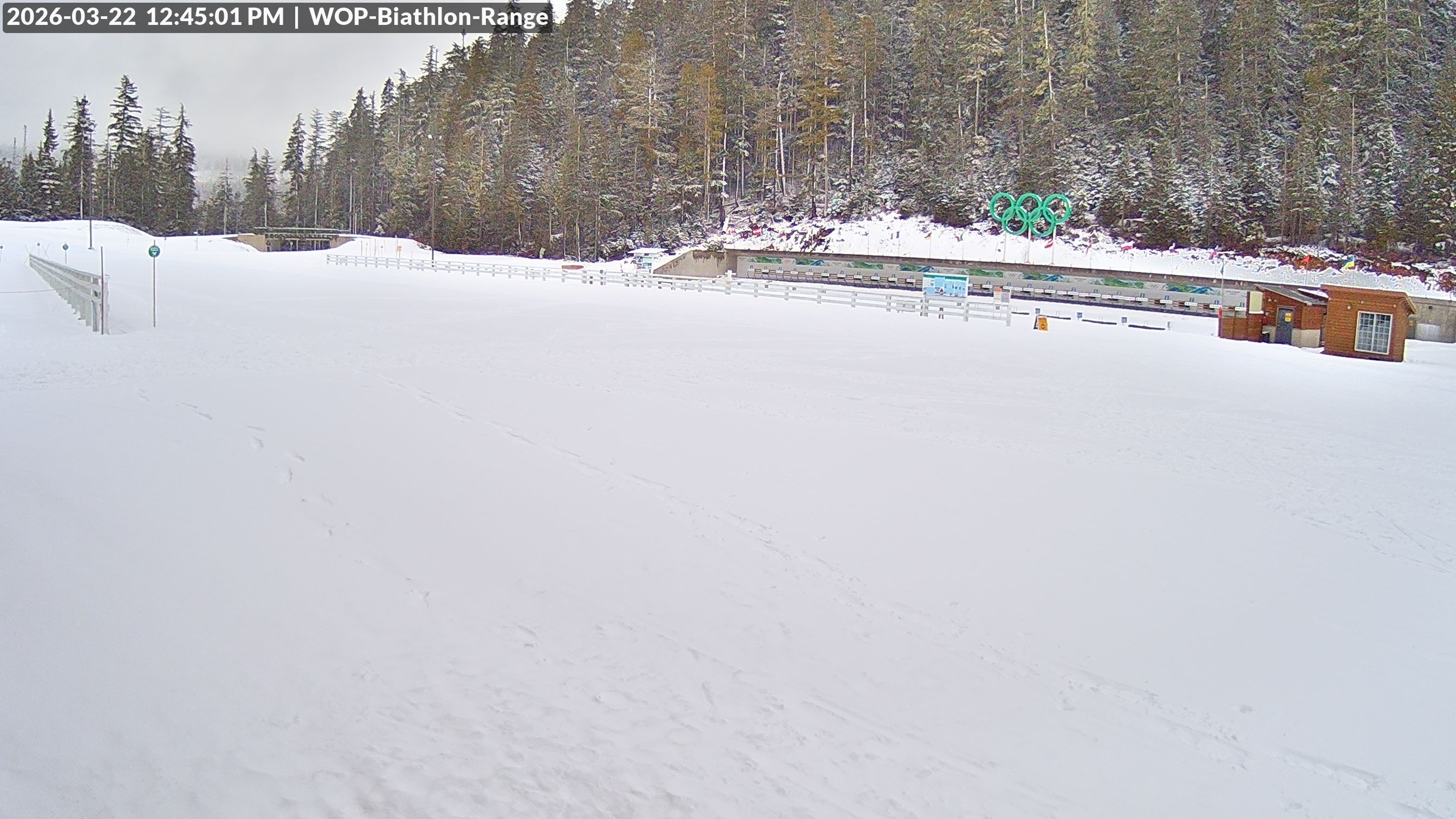 View looking North East to the Olympic Biathlon Range
