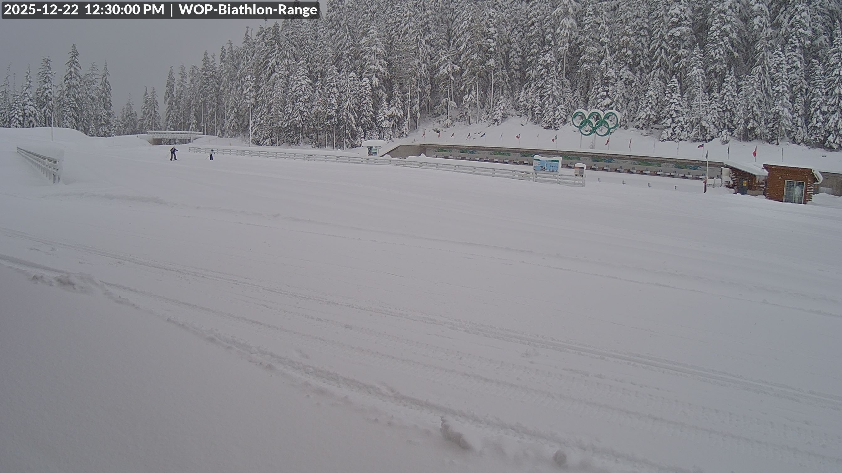 View looking North East to the Olympic Biathlon Range