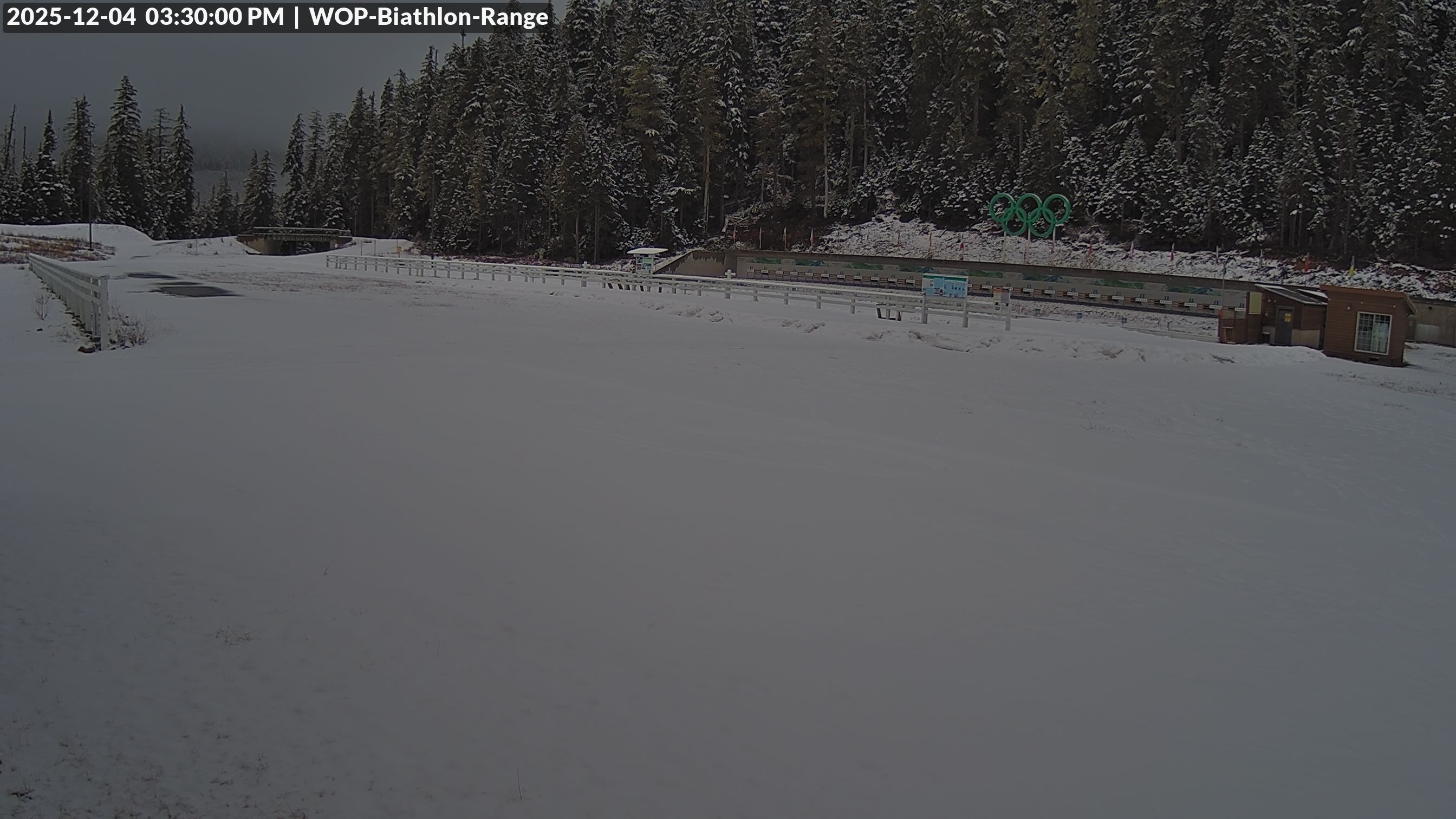 View looking North East to the Olympic Biathlon Range