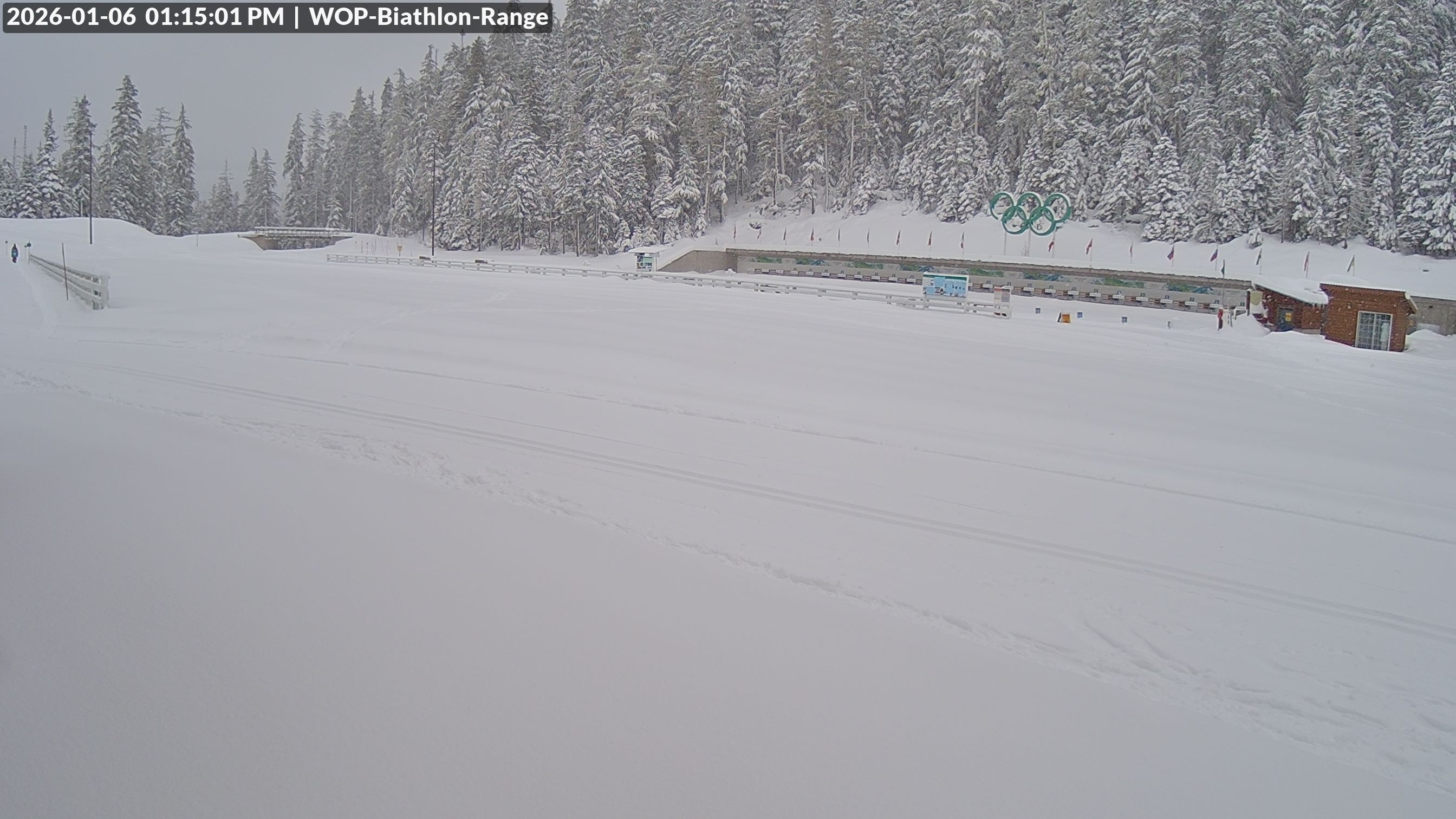 View looking North East to the Olympic Biathlon Range