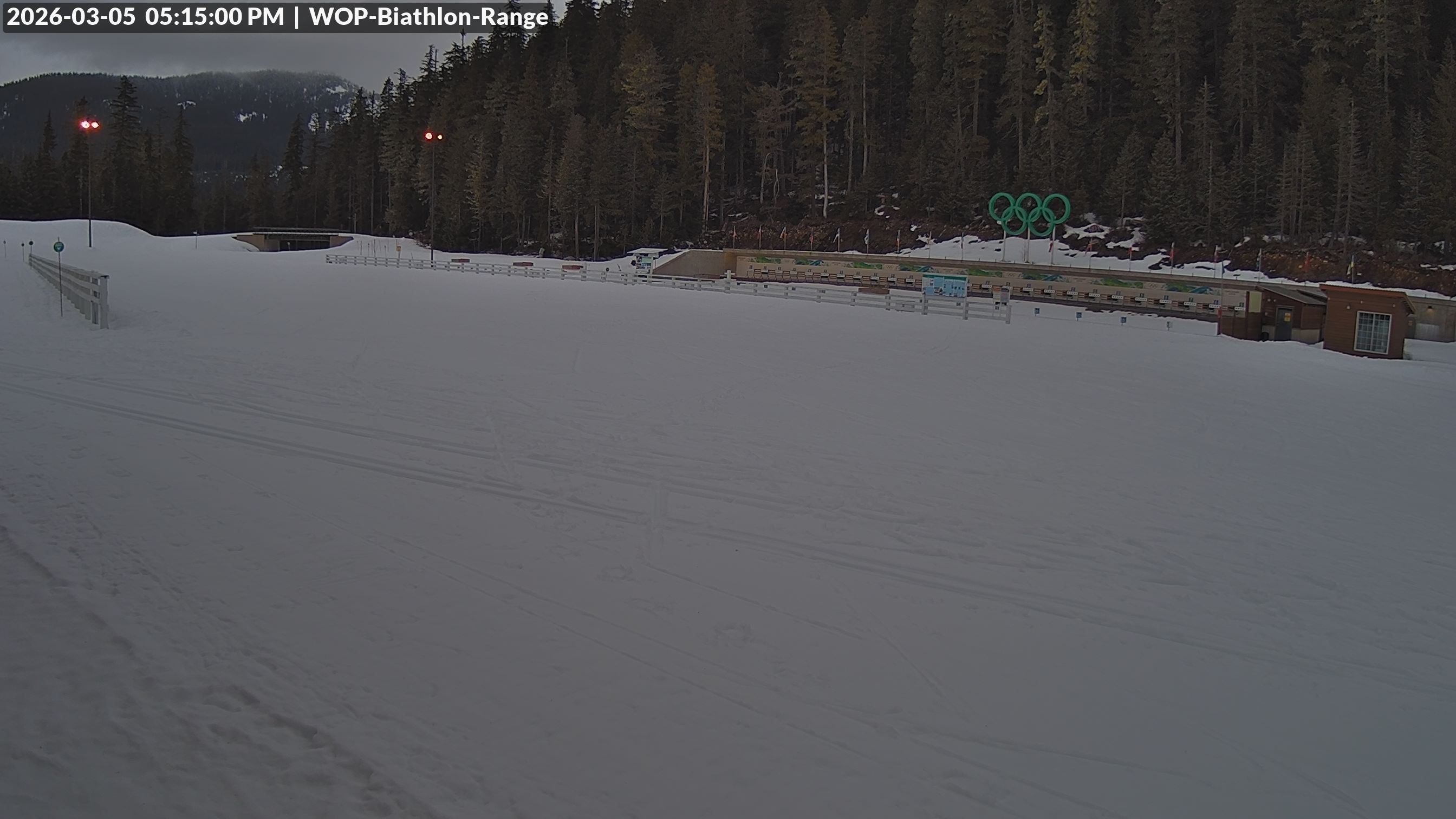 View looking North East to the Olympic Biathlon Range