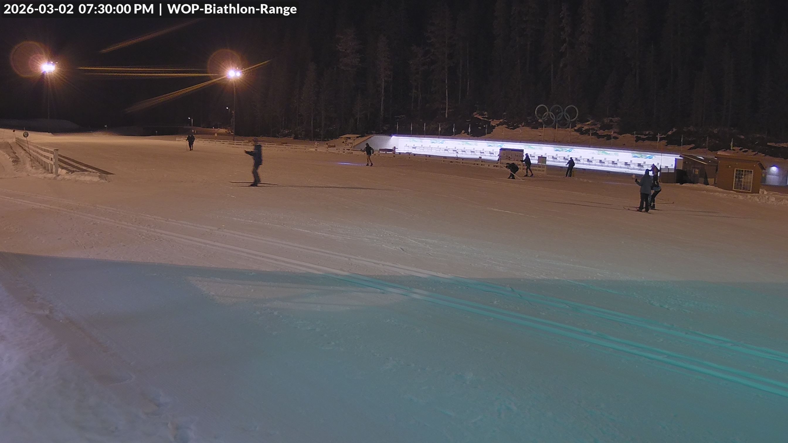 View looking North East to the Olympic Biathlon Range