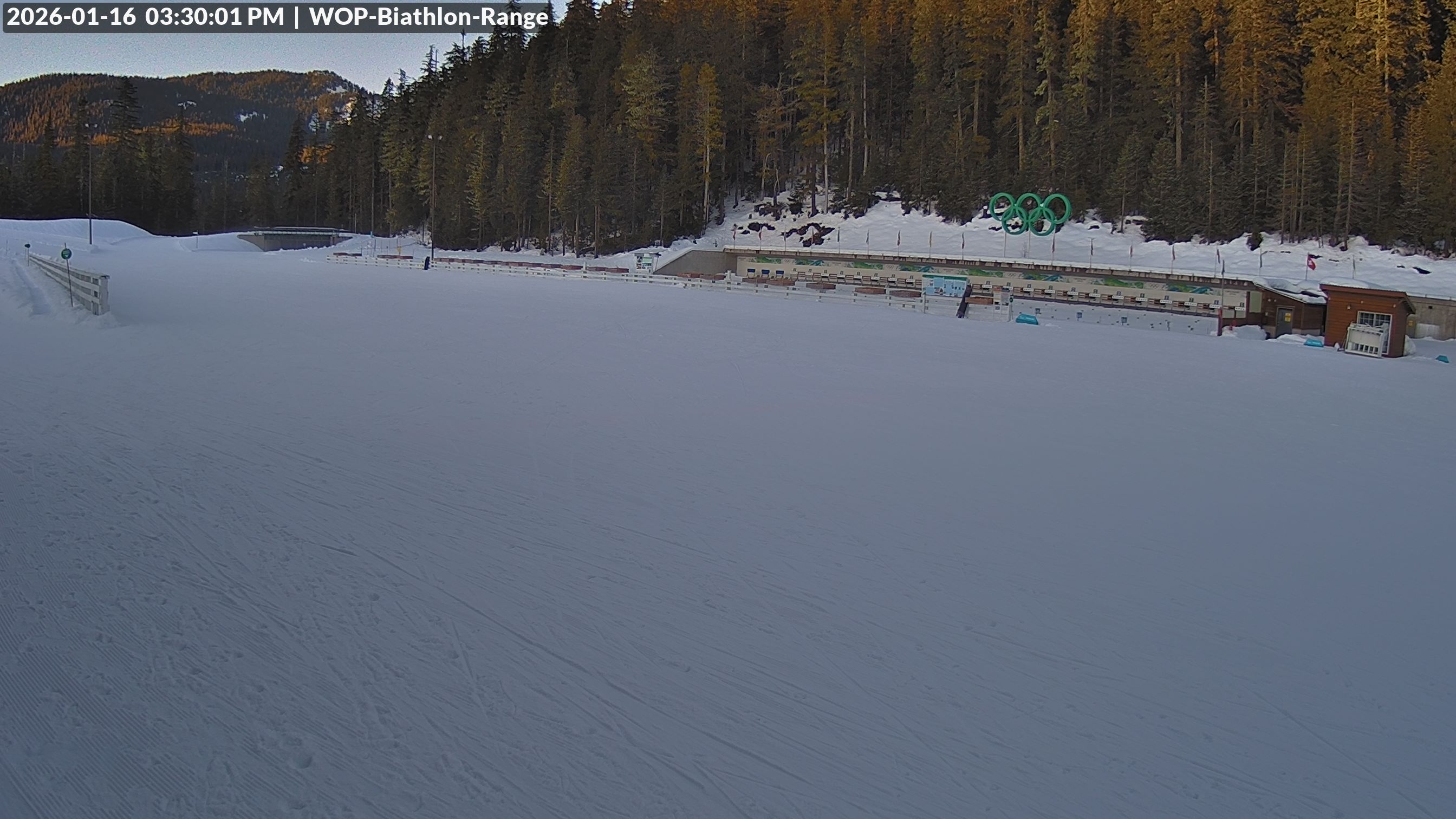 View looking North East to the Olympic Biathlon Range