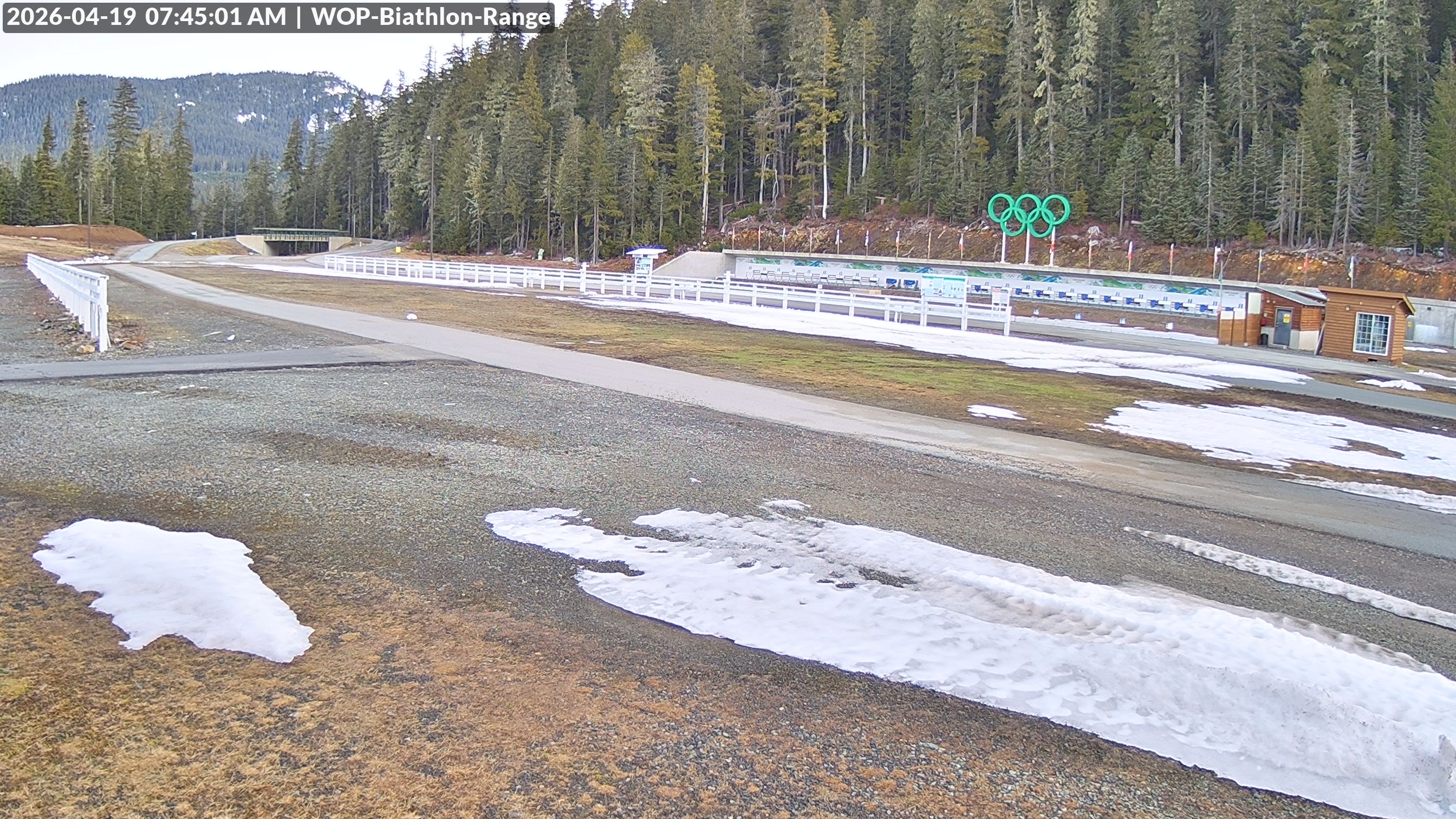 View looking North East to the Olympic Biathlon Range