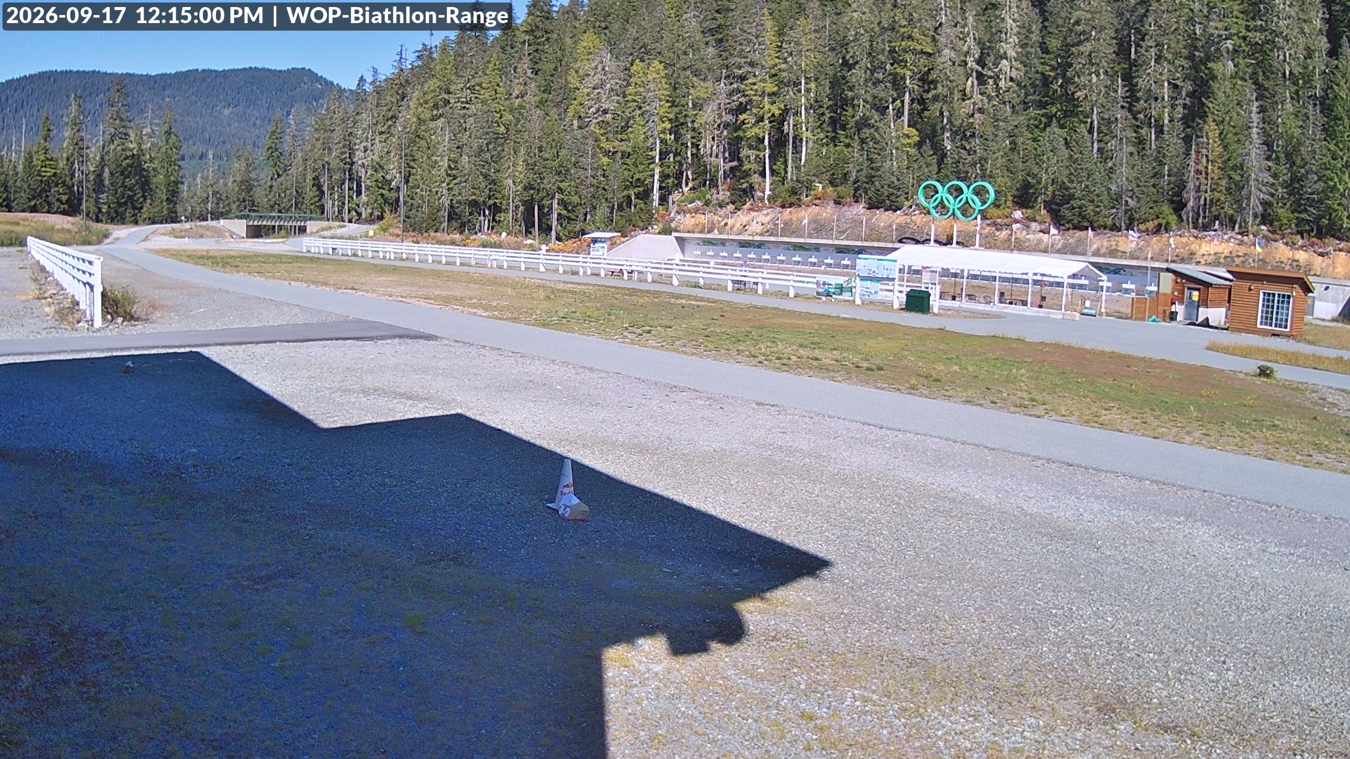 View looking North East to the Olympic Biathlon Range