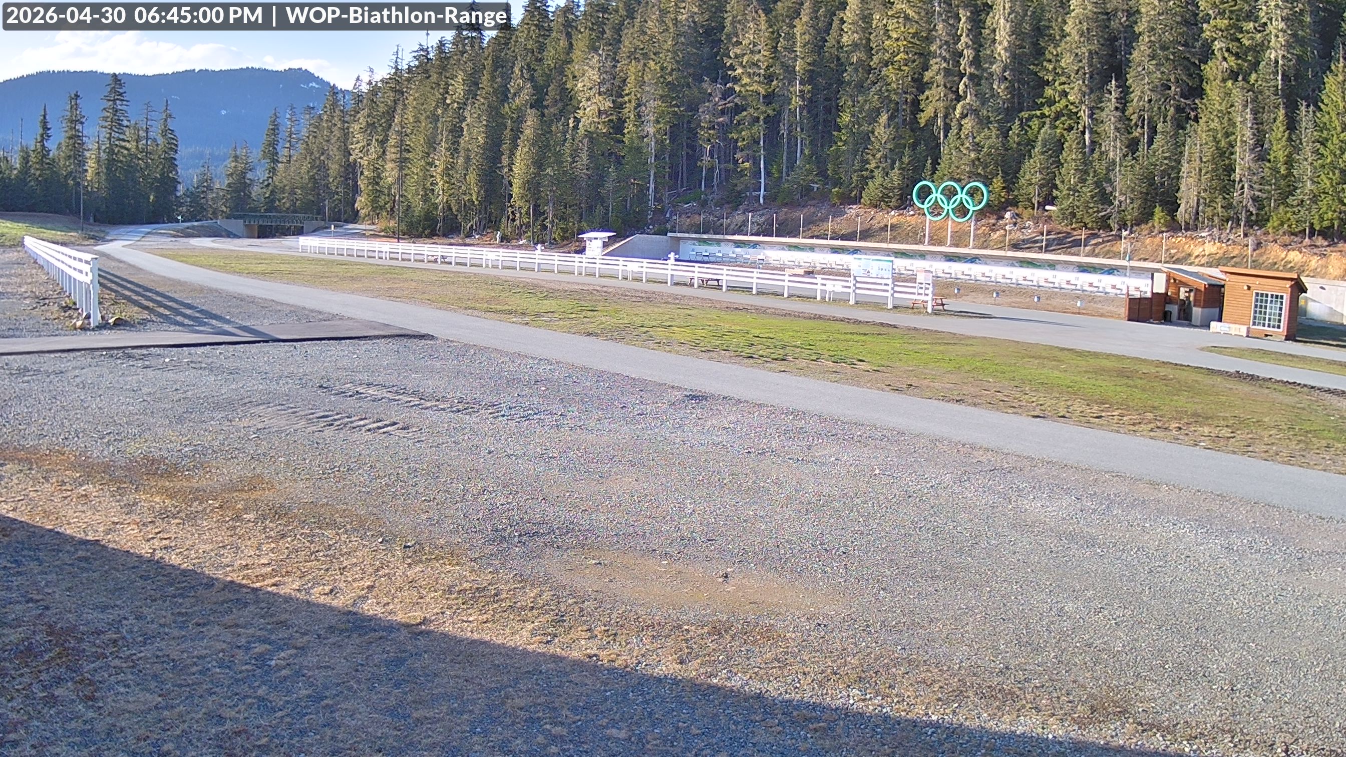 View looking North East to the Olympic Biathlon Range