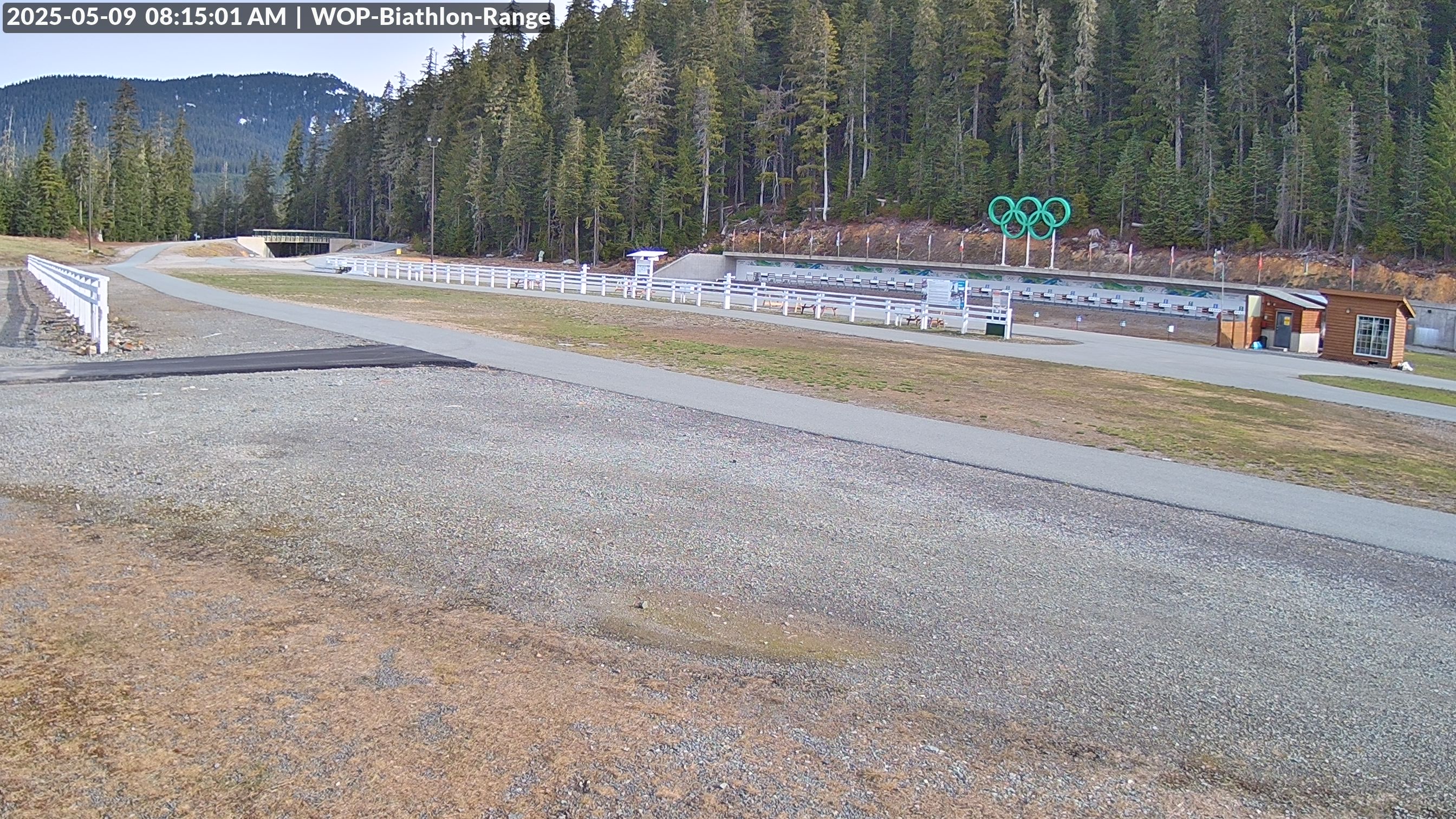 View looking North East to the Olympic Biathlon Range