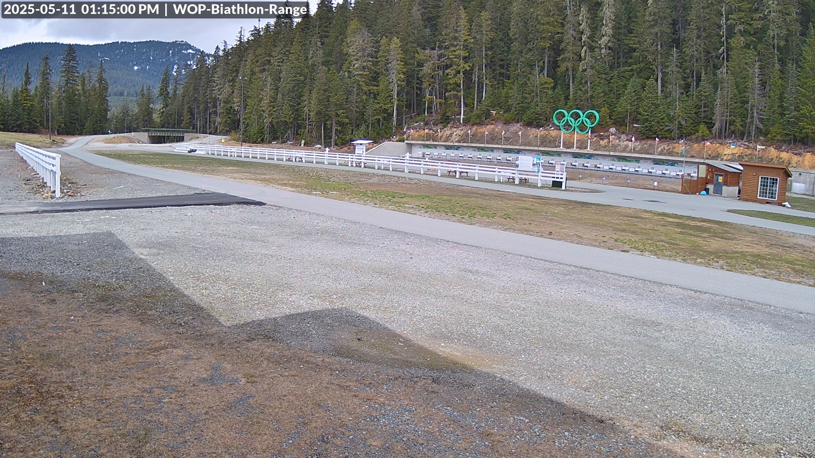 View looking North East to the Olympic Biathlon Range